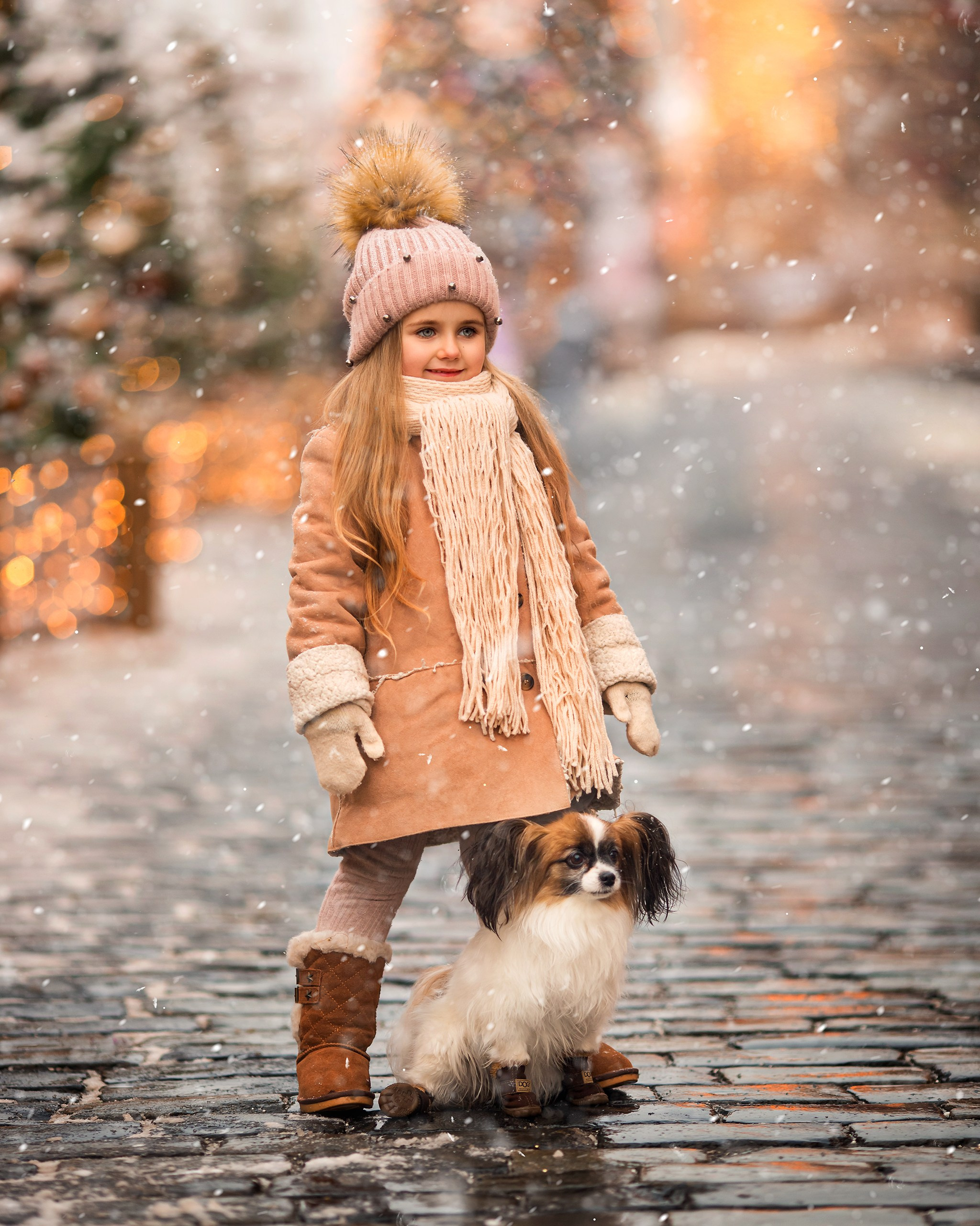 Новогодние фотосессии. Детский и семейный фотограф Елена Михайлова в Москве