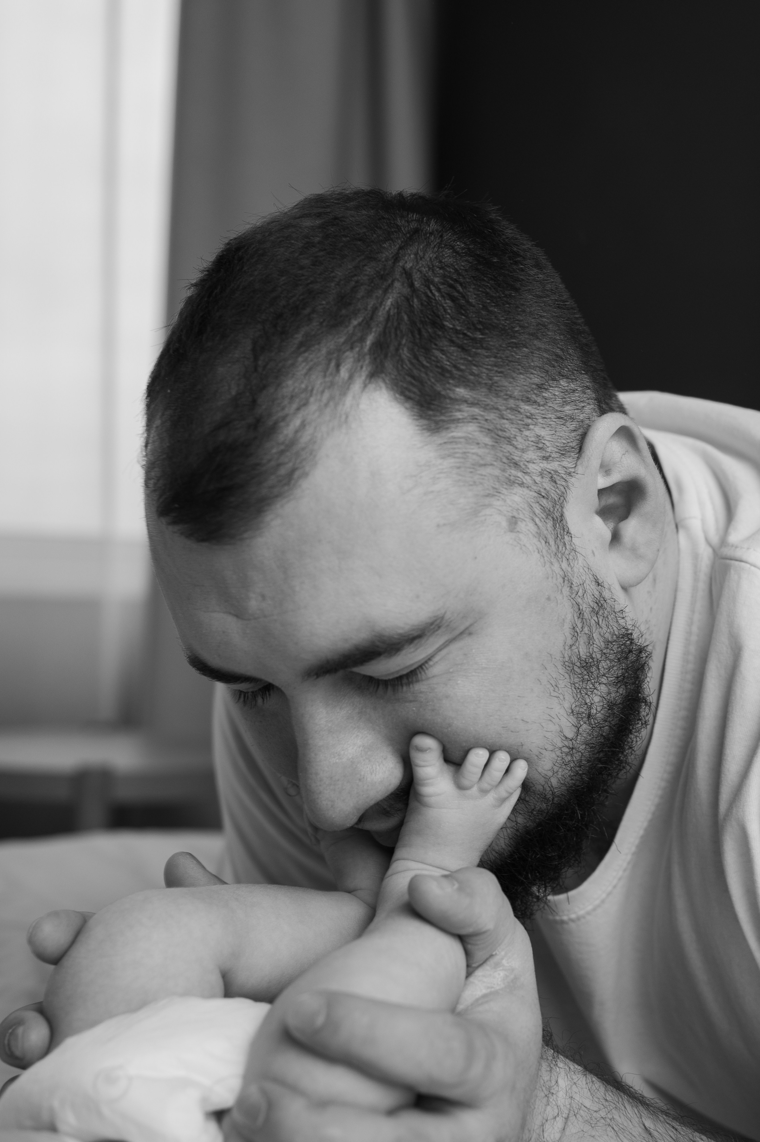 Семейная съёмка с малышом до года спб