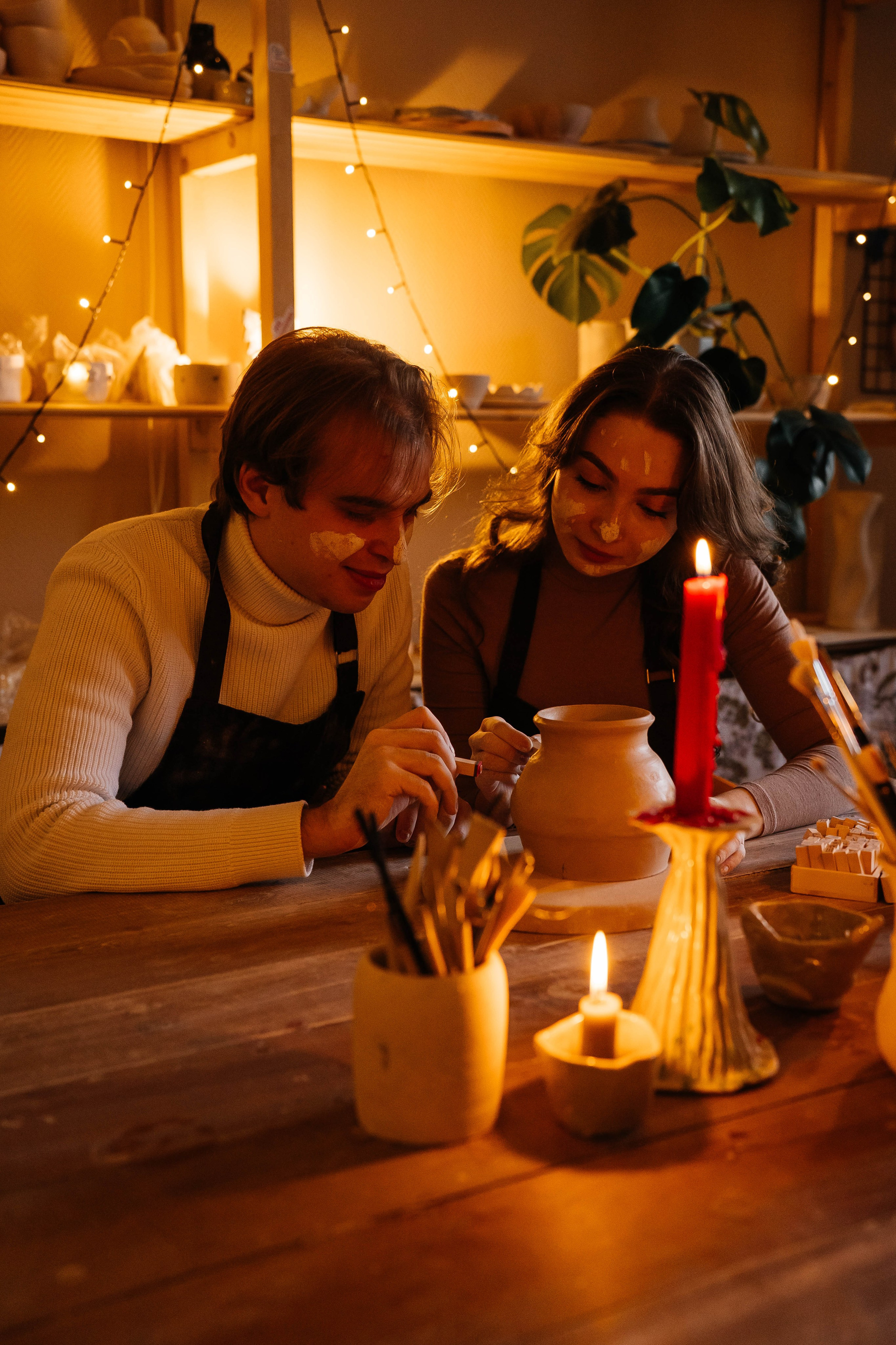 Однажды в гончарной мастерской. Семейный и свадебный фотограф в Саратове Евангелина Штах