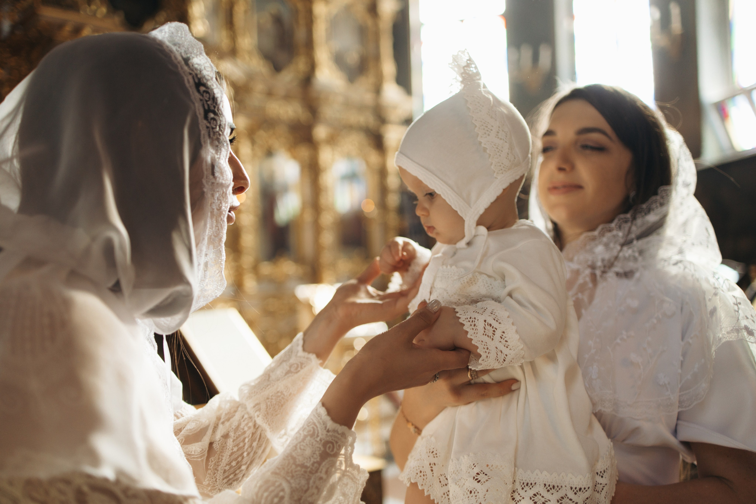 Крещение Арины. Самый теплый фотограф в Краснодаре Рябоконь Ксения