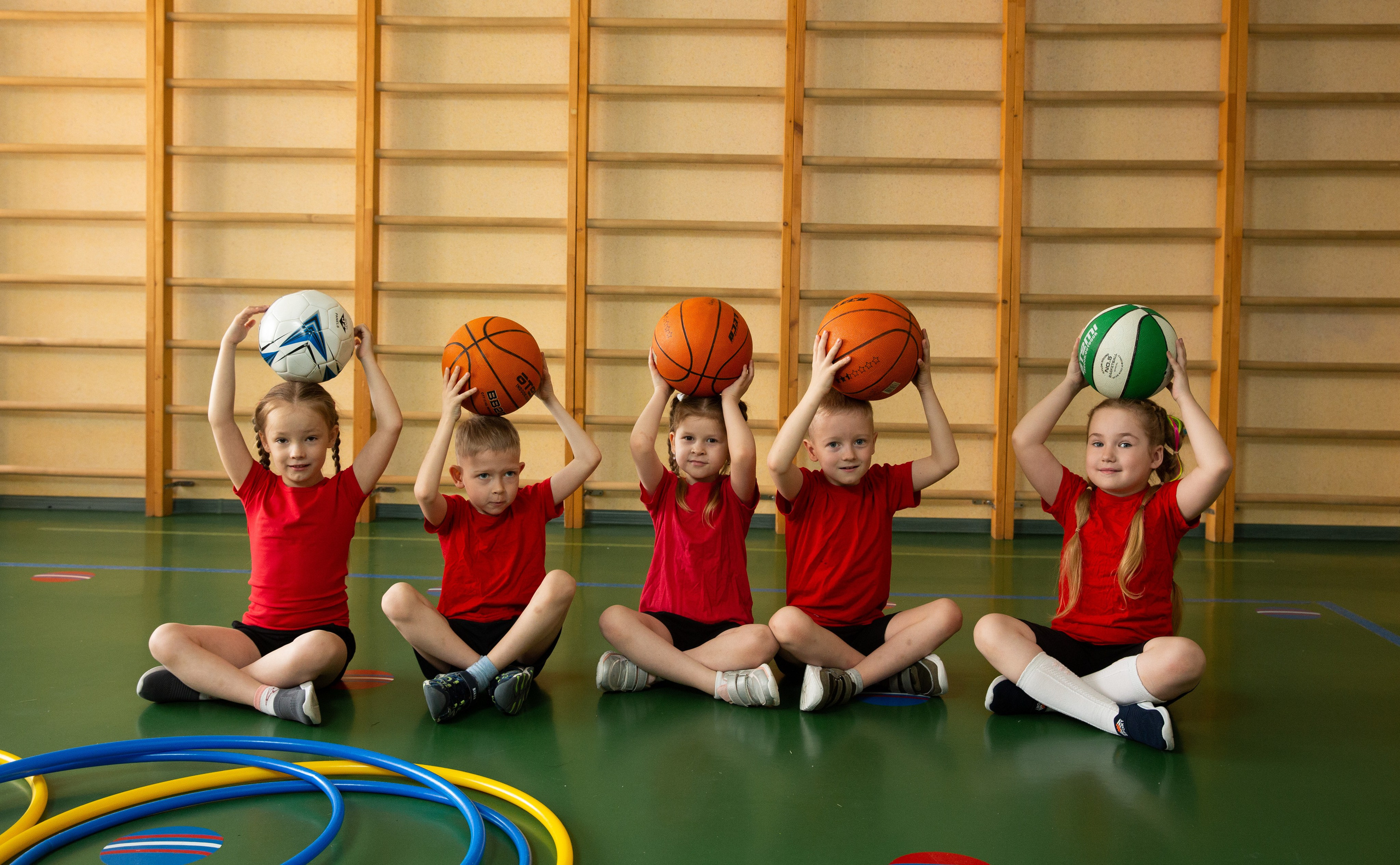 Физкультура в детском саду. Семейный, детский, школьный фотограф в Благовещенске Яна Белоусова