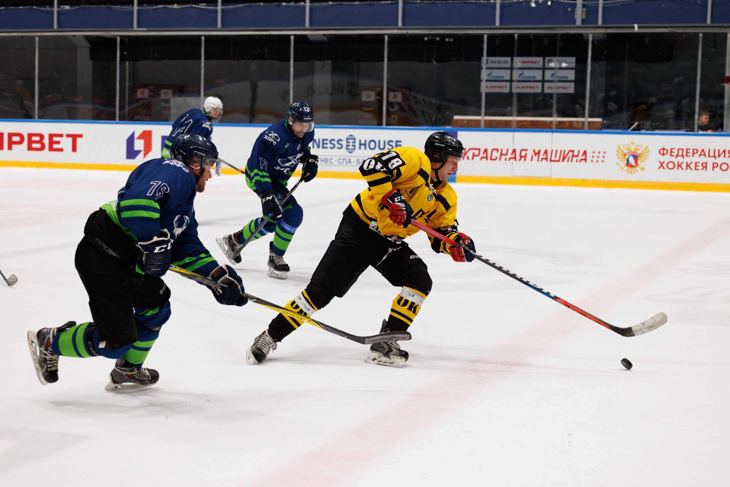 НХЛ (40+) Ижорец — Хорс 3-3. Фотограф Александр Заломаев
