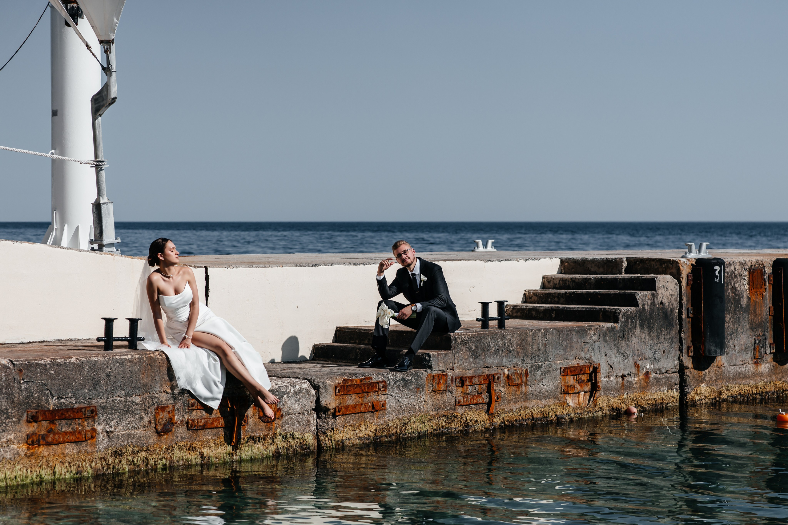 Анонс свадьбы Иры и Никиты. Прогулка в отеле Крымский Бриз. Свадебный фотограф в Крыму и Севастополе Ольга Баскакова