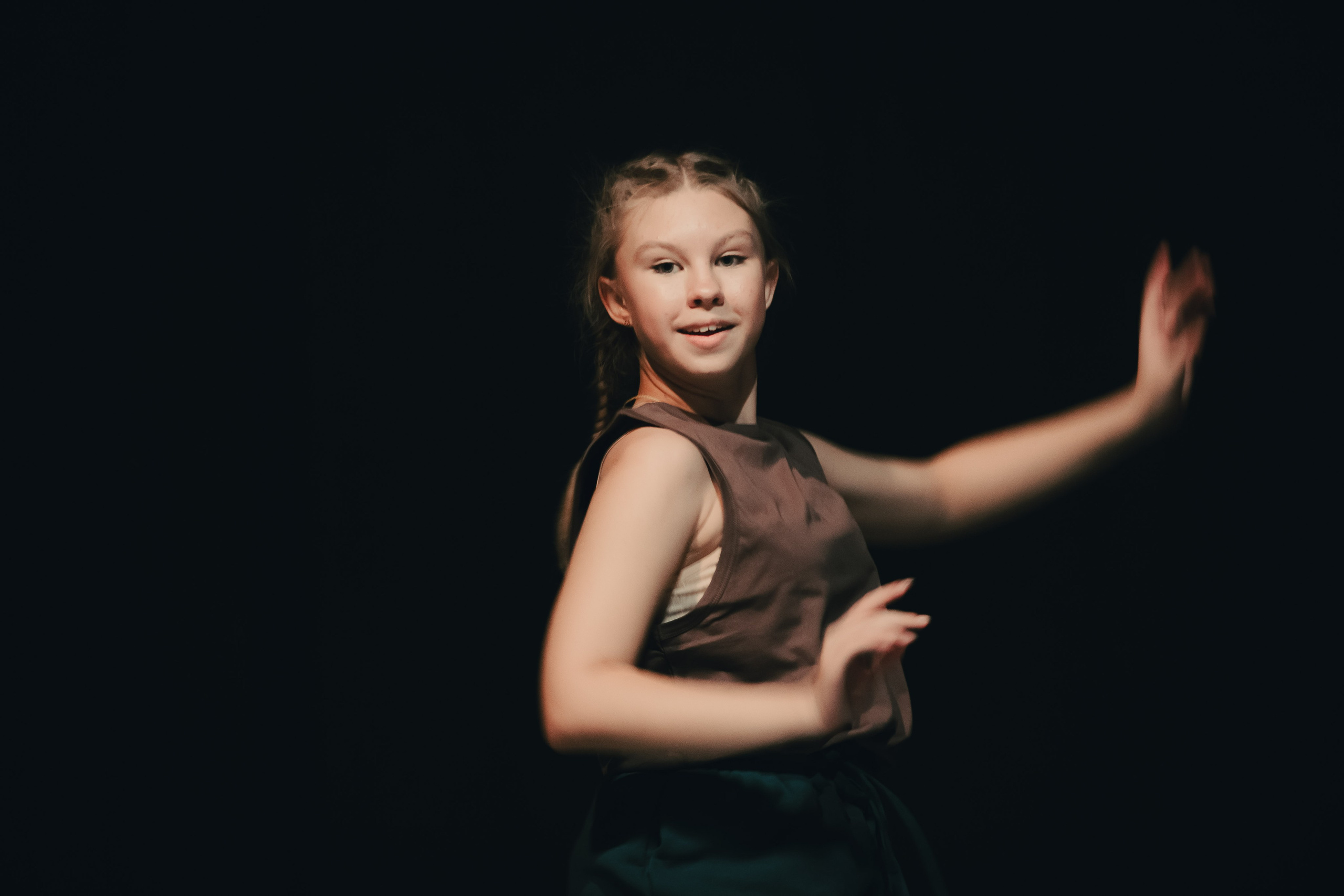 Rehearsal of the choreographic ensemble “Phoenix”, Velikiye Luki, 10/17/2023. Фотограф Кирилл Сафонов