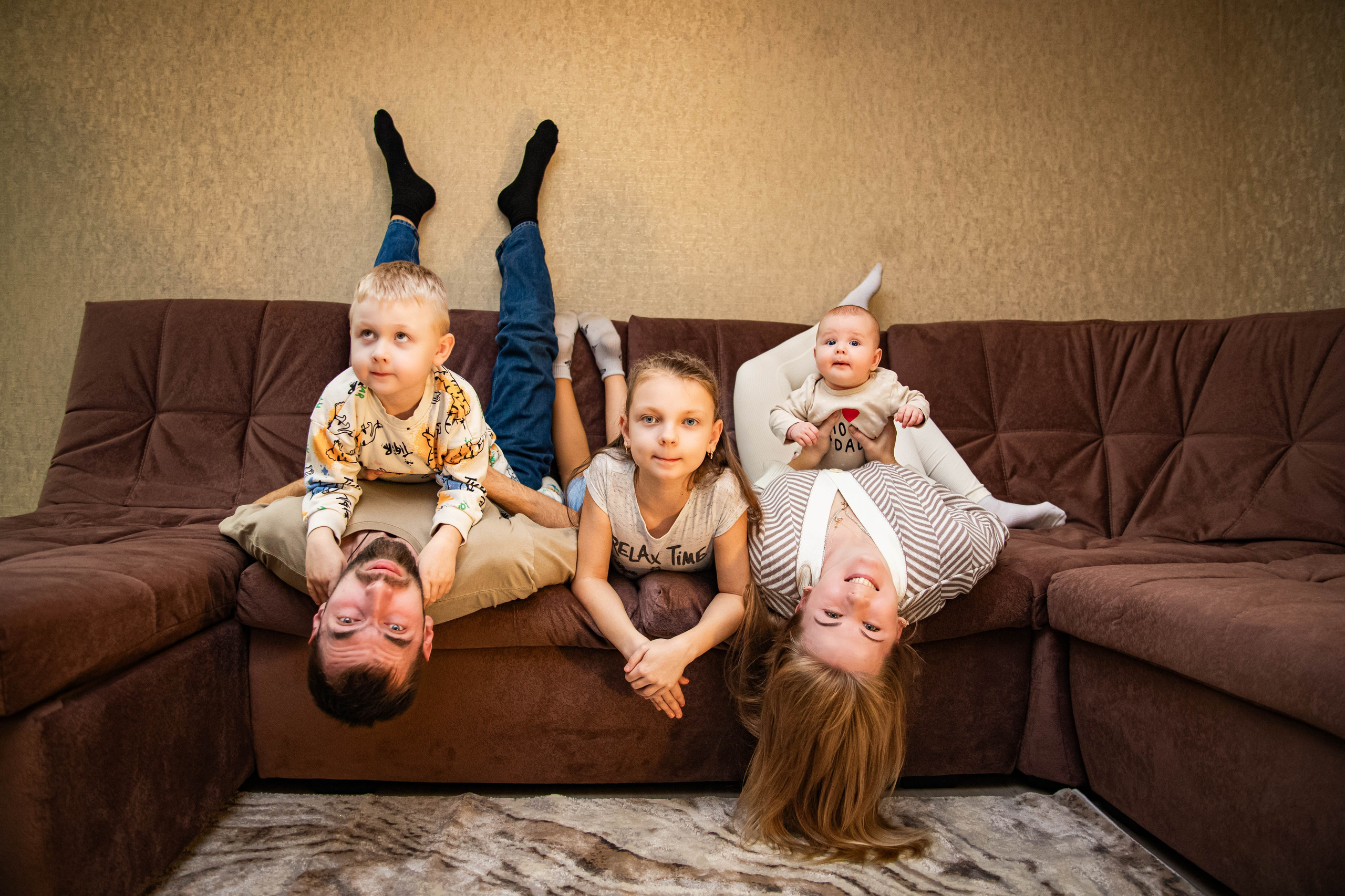 Семья. Фотограф Дарья Маташкова