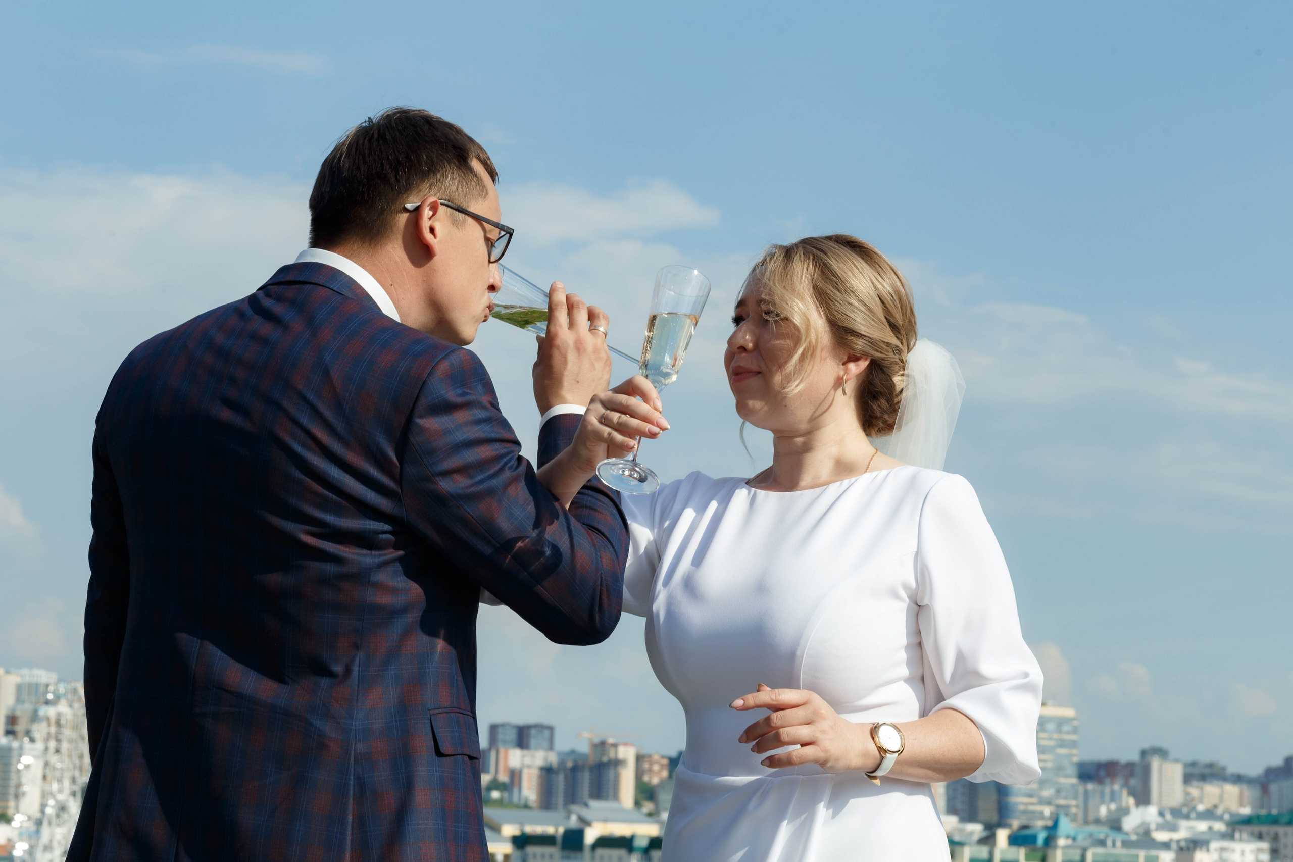 Саша и Наташа. Свадебная фотосессия в Чебоксарах. Портретный и репортажный фотограф в Чебоксарах Андриян Чаркин