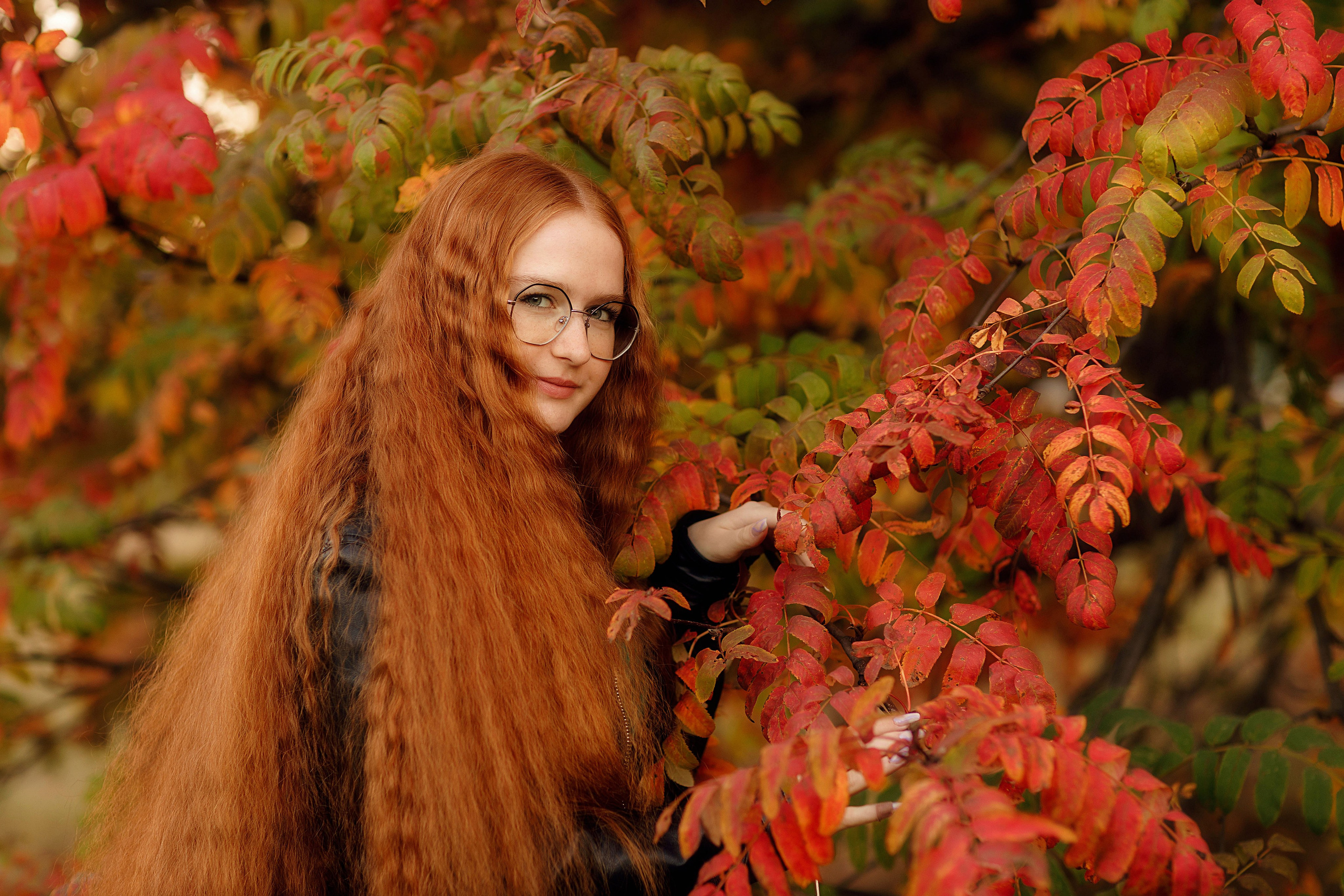 Осенняя фотосессия с Аней. Портретный и репортажный фотограф в Чебоксарах Андриян Чаркин