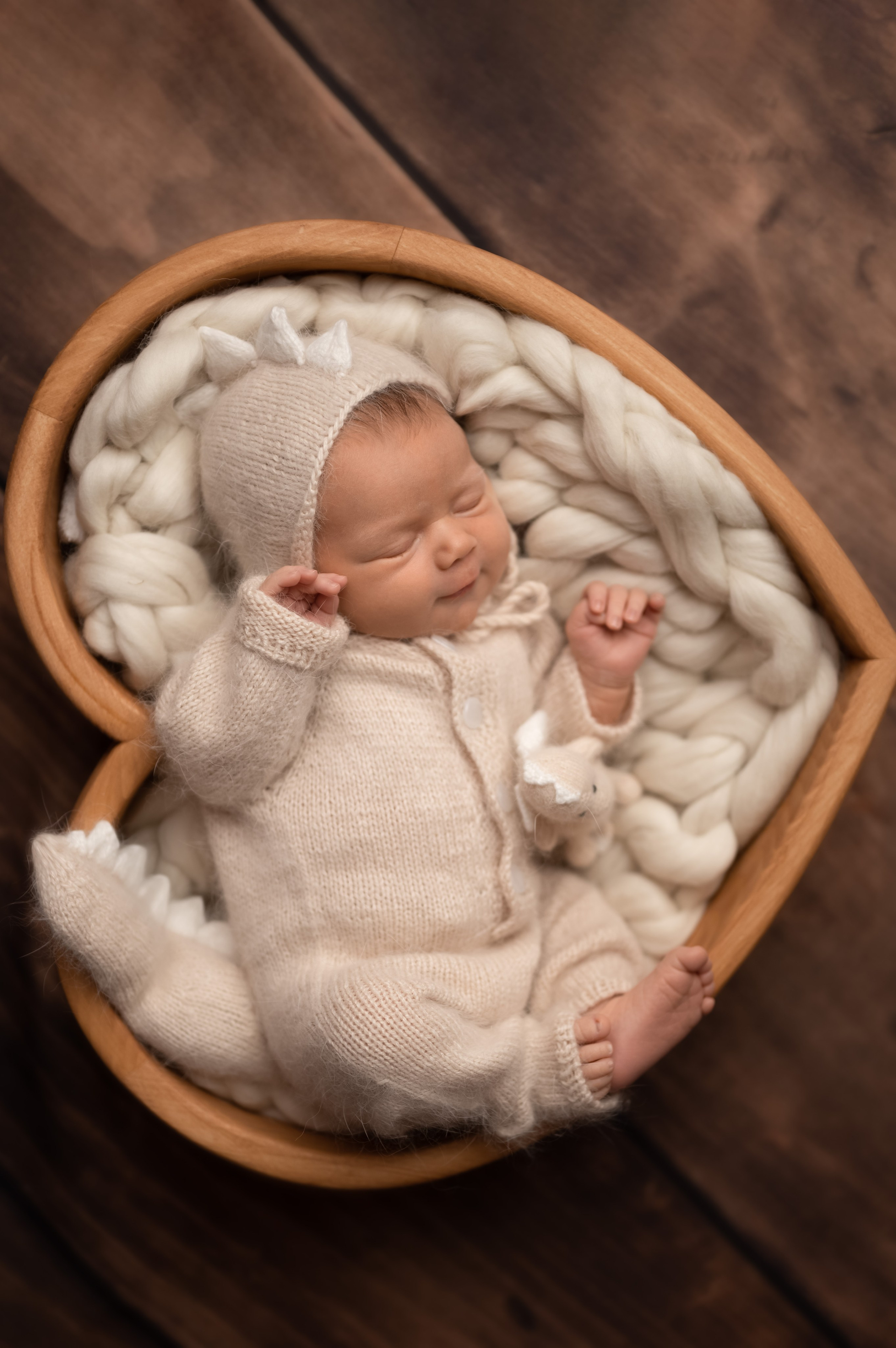 Классический ньюборн. Фотограф новорождённых Ольга Ушакова Москва