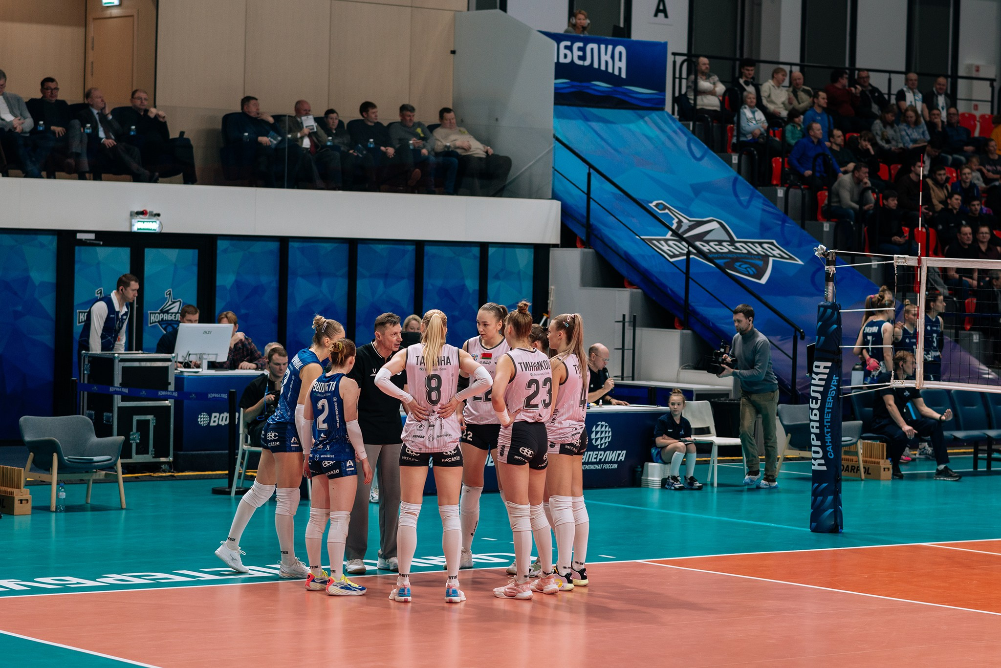 «Корабелка» — «Минчанка» Суперлига чемпионат России. Январь 26. Репортажный фотограф в Санкт-Петербурге Анастасия Клёпова