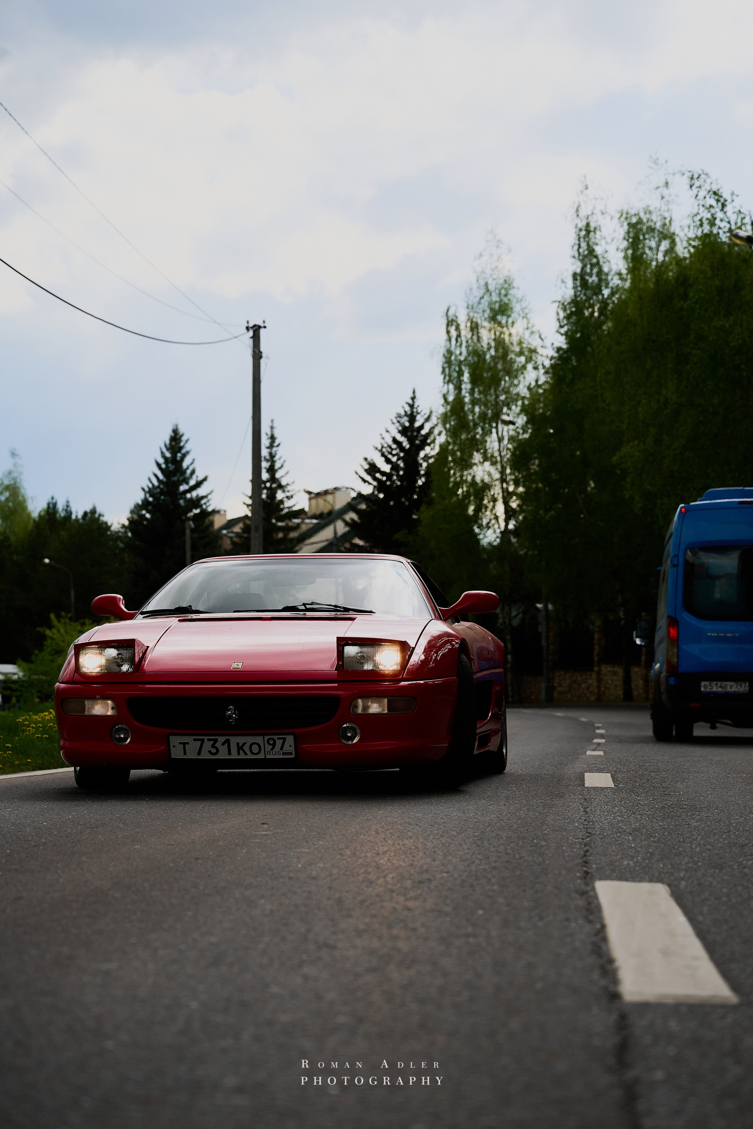 Ferrari 355 GTS. Фотограф Роман Адлер