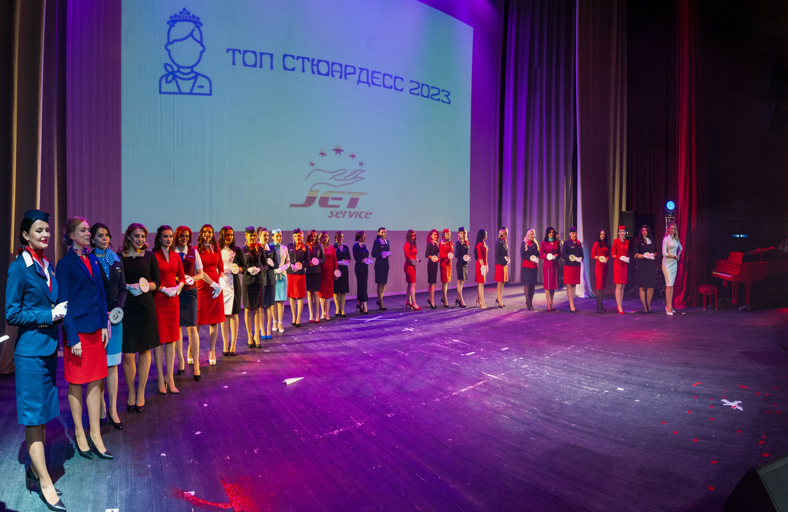 ТОП Стюардесс 2023. Фотограф Роман Адлер