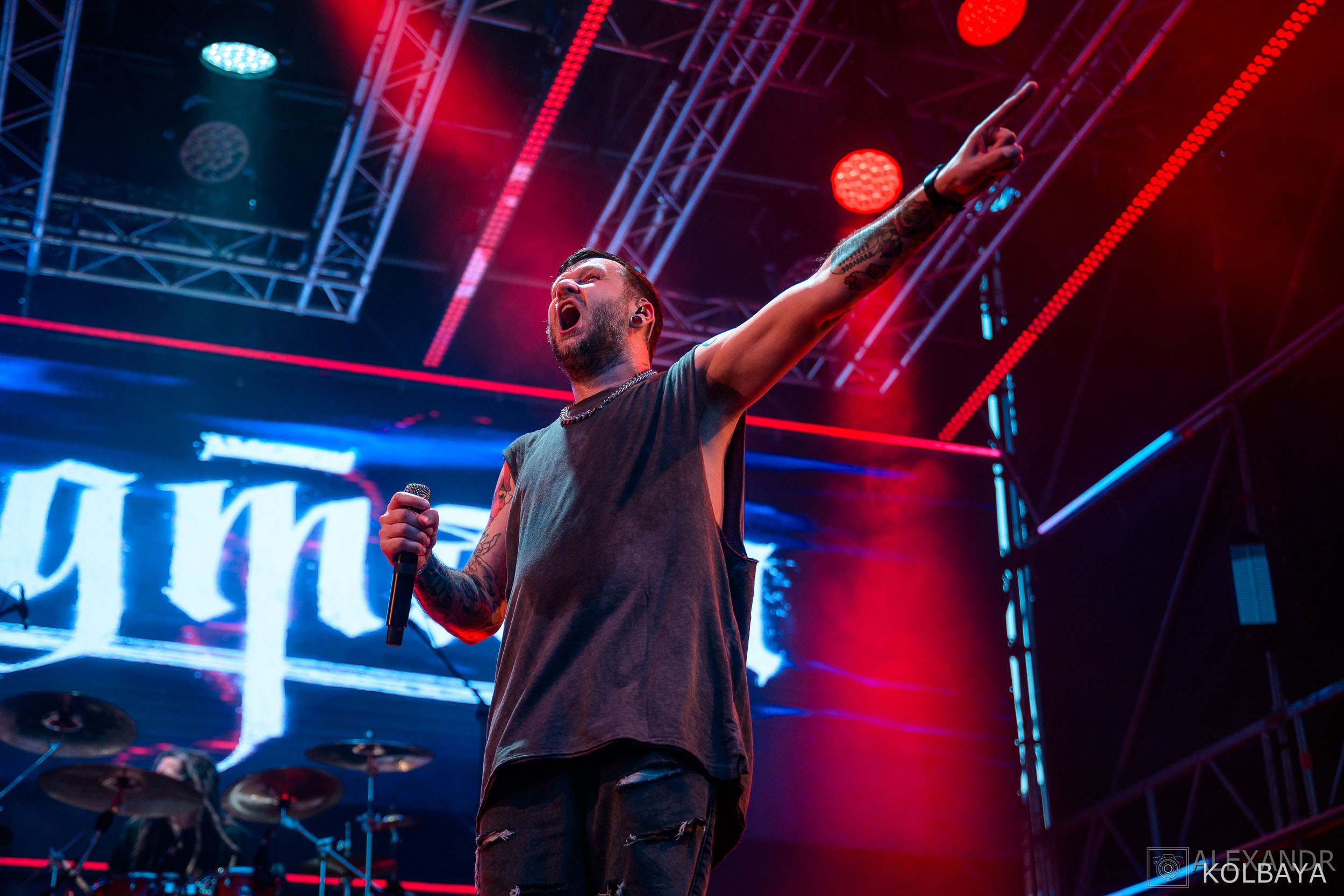 Концерт Stigmata на Red Summer (09.07.2025). Концертный и театральный репортажный фотограф в Москве Александр Колбая