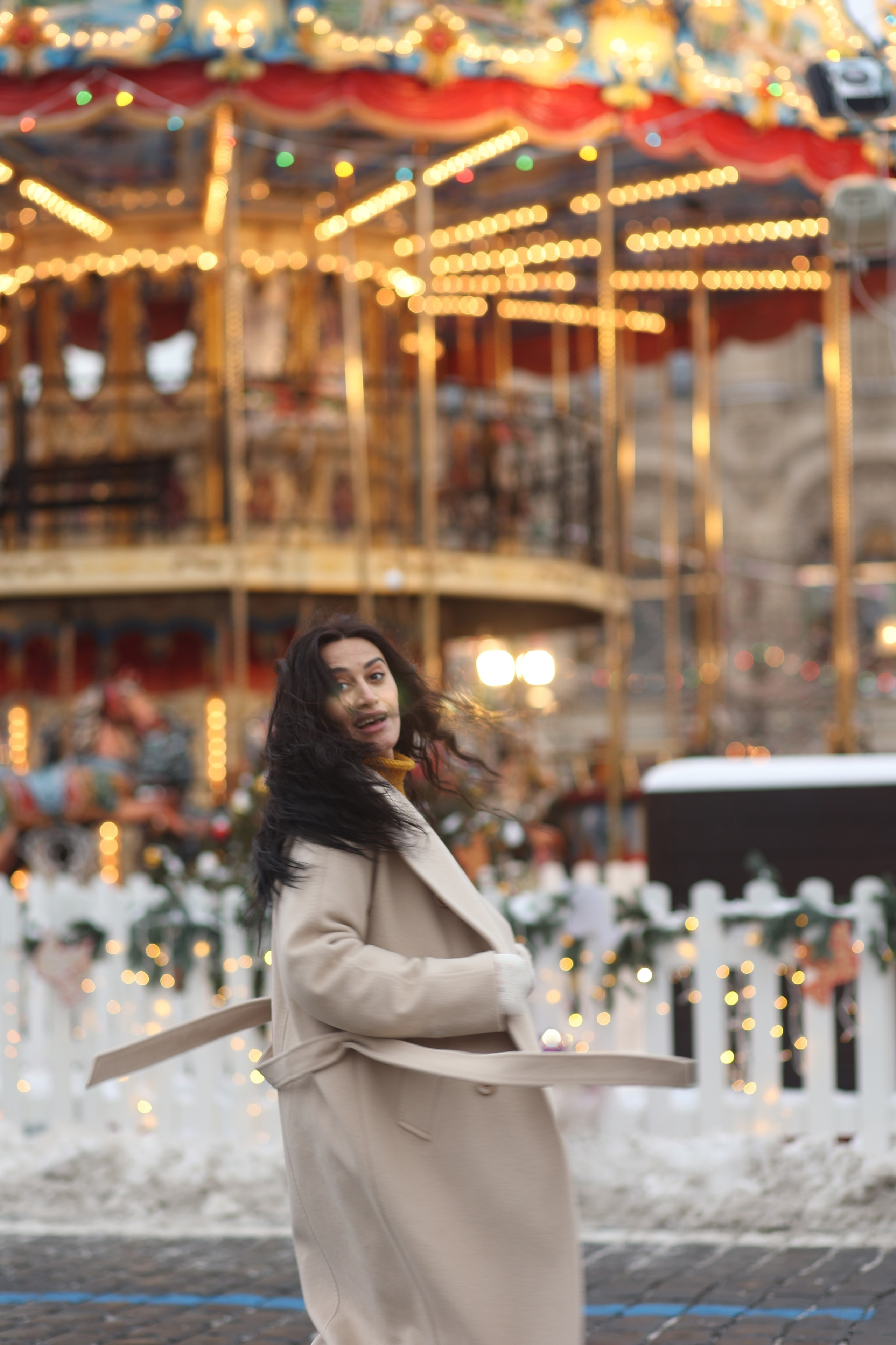 Новогодняя ГУМ ярмарка на Красной площади. Портретный фотограф Москва