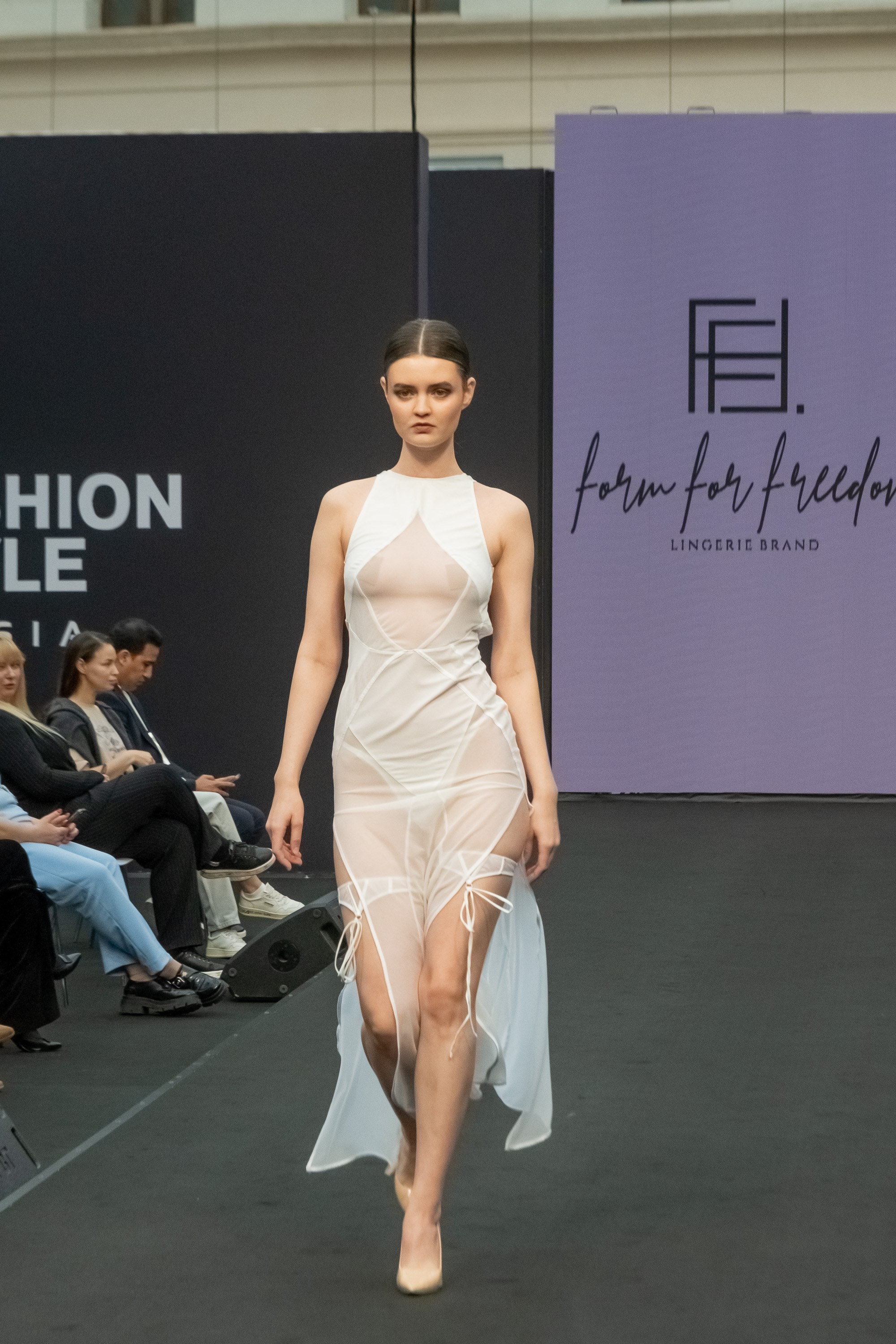 Репортажная фотосессия на выставке Fashion Stile