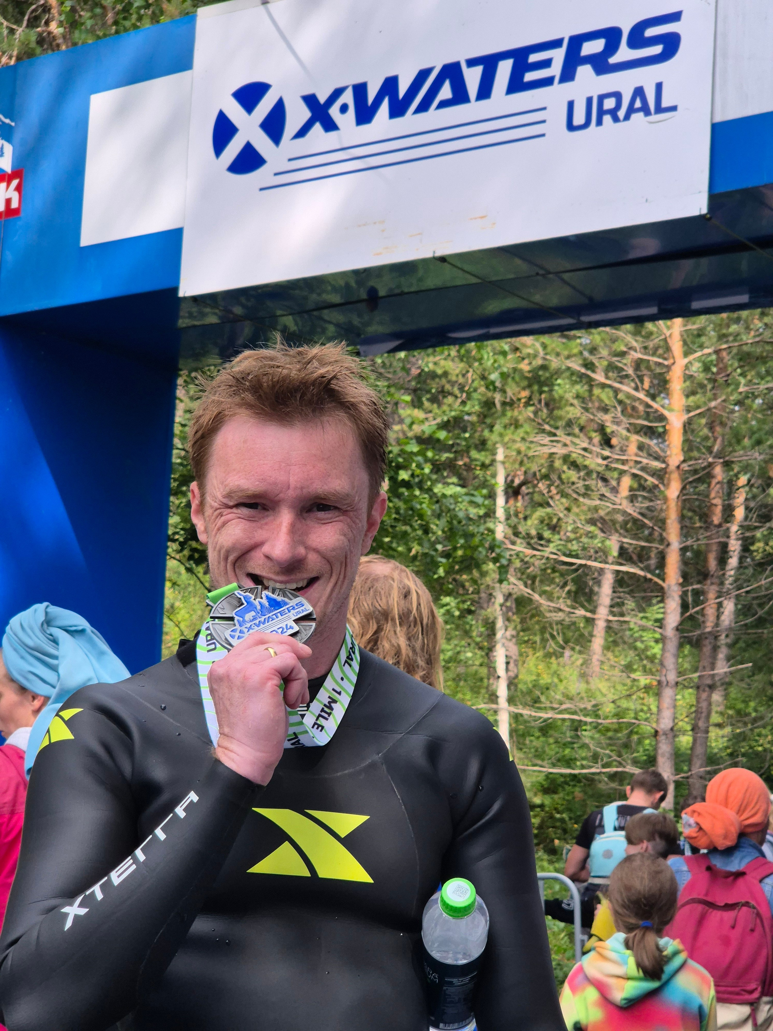 Но это только начало. Завтра Мише предстояло плыть 5 км