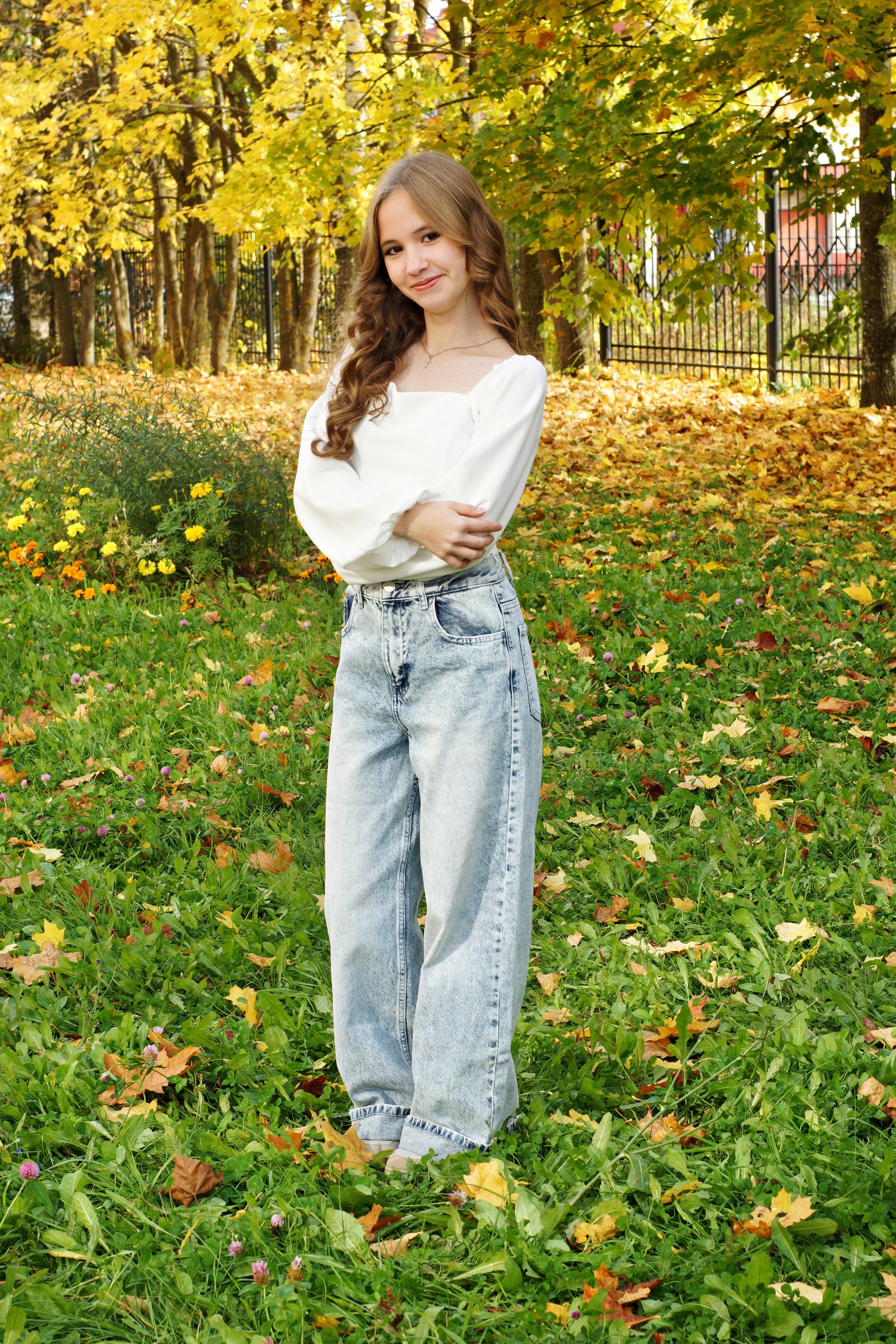 Осенняя фотосессия в школе г. Йошкар-Ола