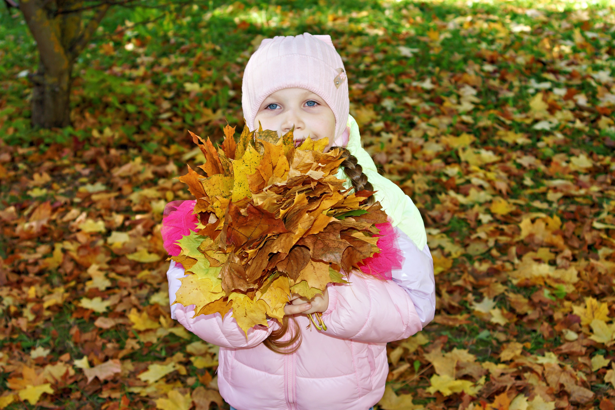Осенняя фотосессия в детском саду г. Йошкар-Ола