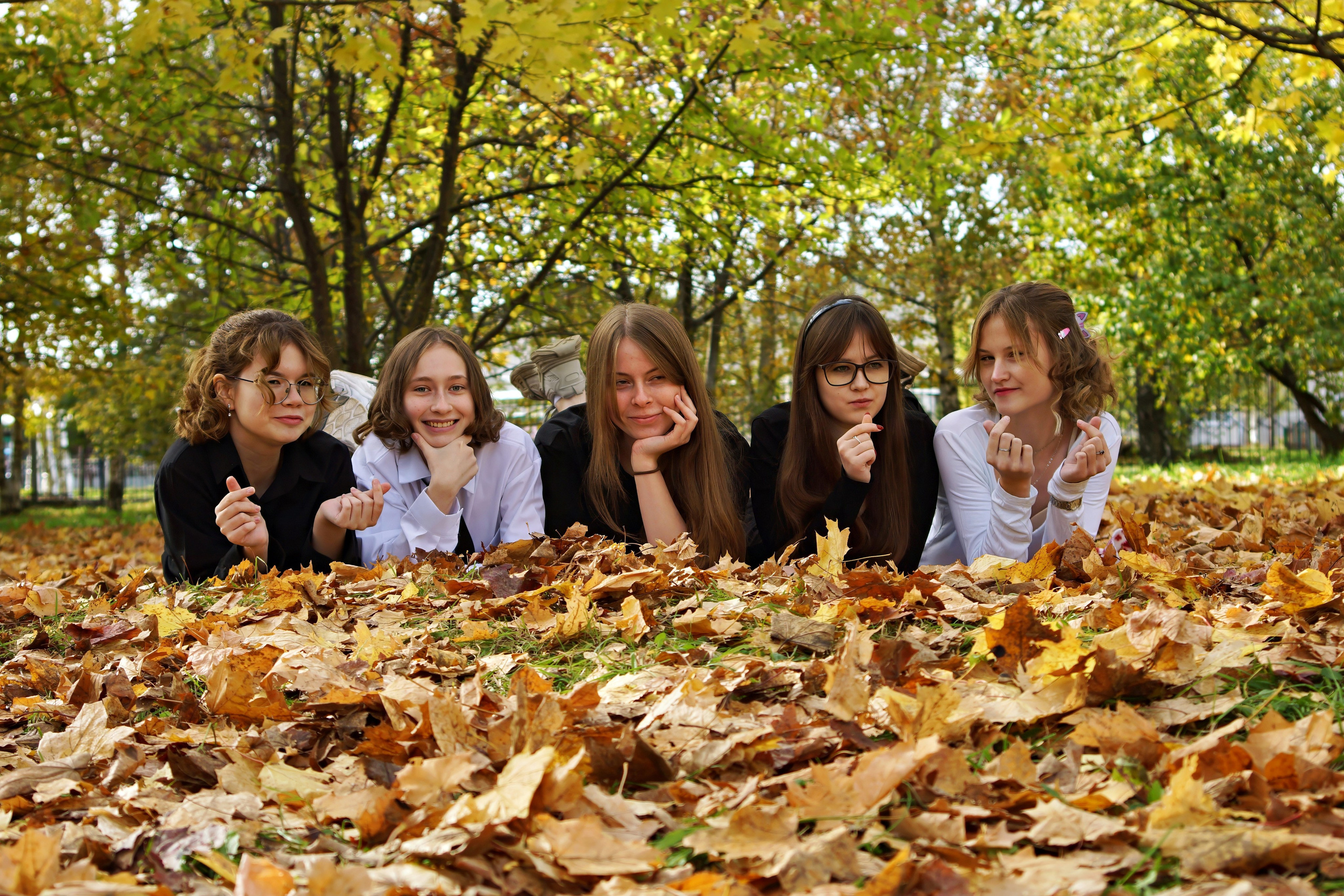 Осенняя фотосессия в школе г. Йошкар-Ола