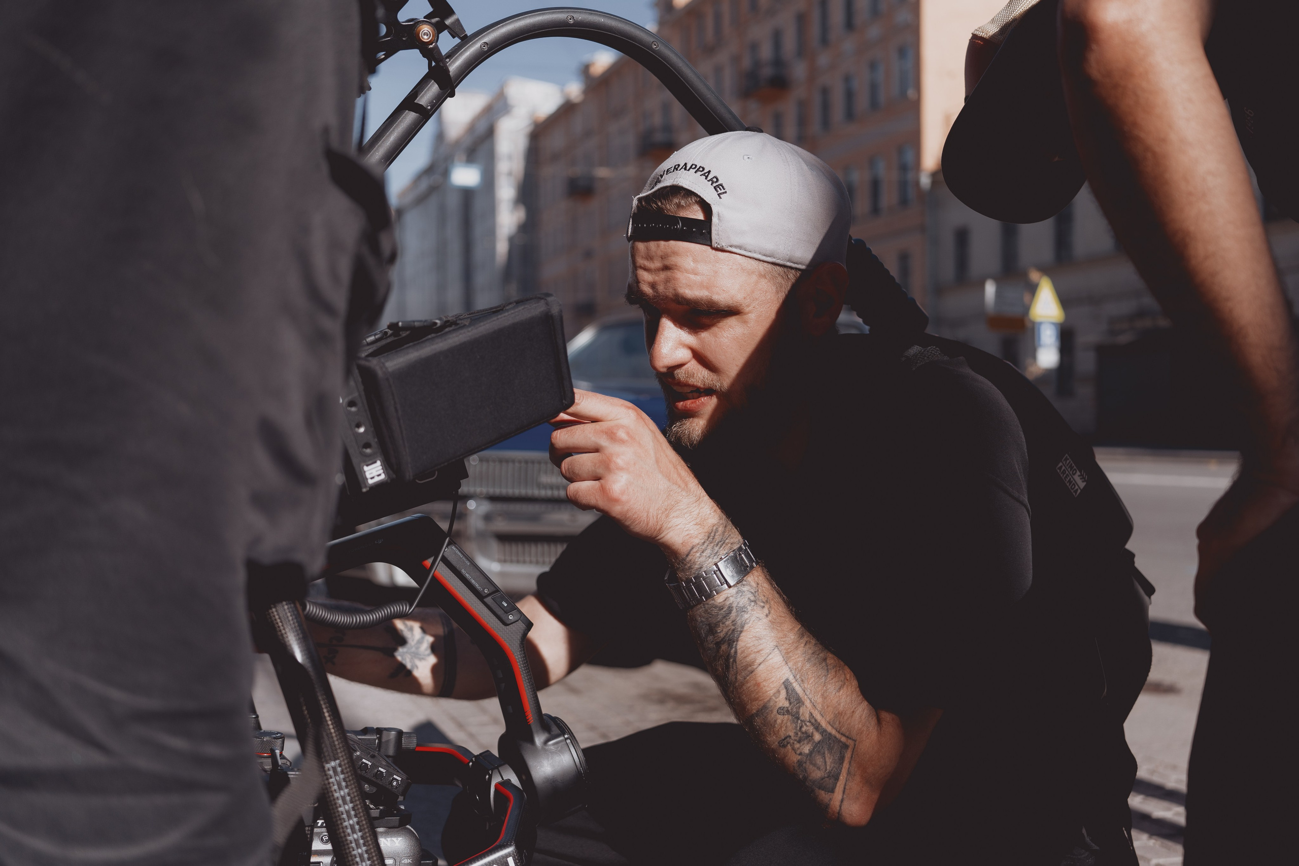 Съемки клипа. Портретный фотограф в Санкт-Петербурге Филатов Максим