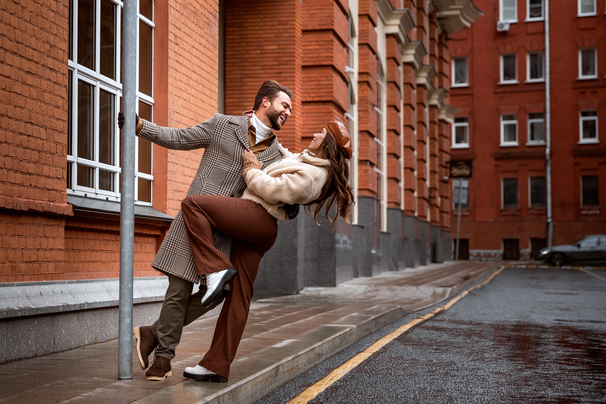 Фотопрогулка для Ивана и Анастасии. Профессиональный фотограф в Москве Оксана Богданец