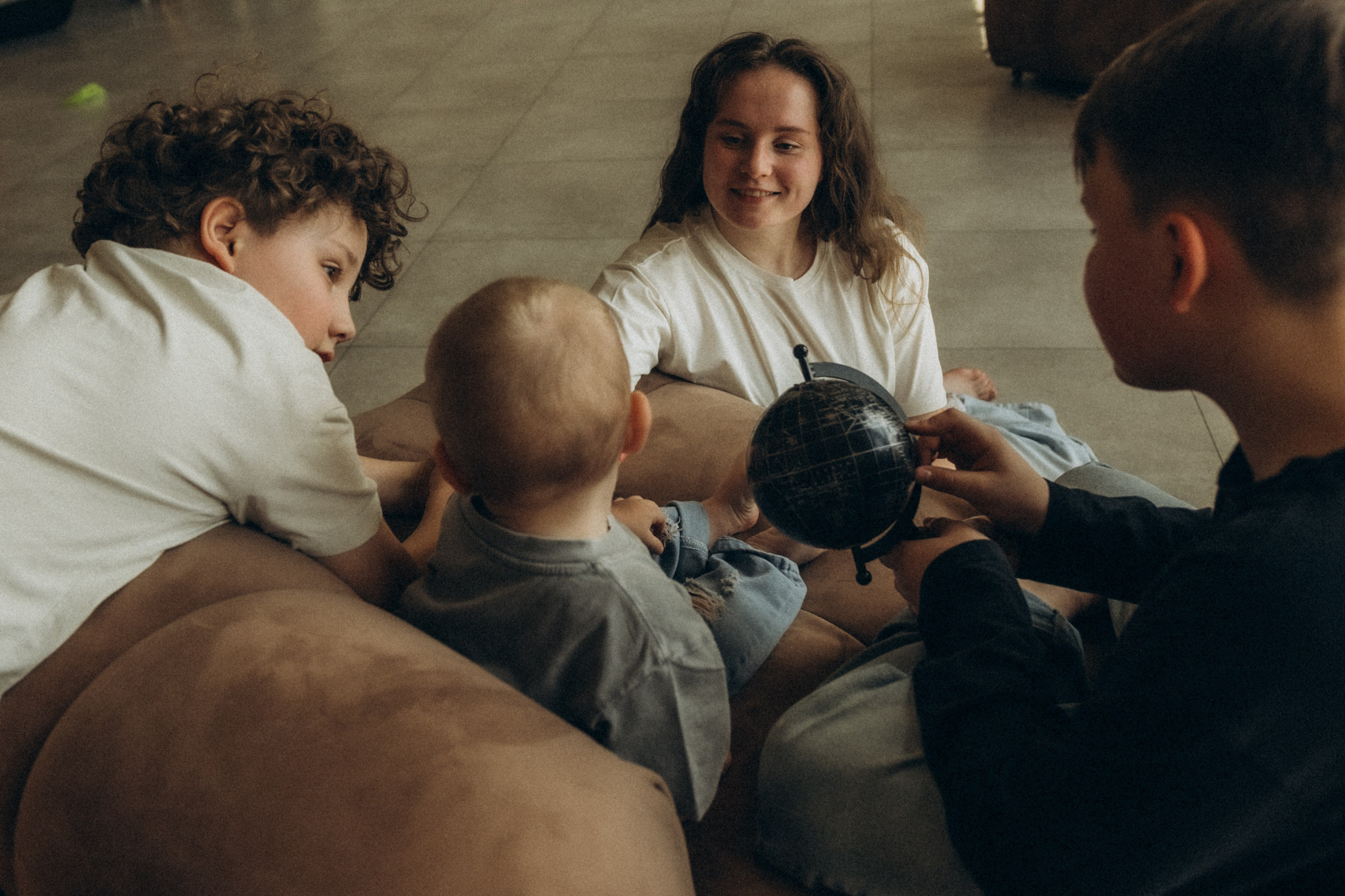 Ильнара и сыновья. Гаврилова Настя семейный фотограф lifestyle в Москве