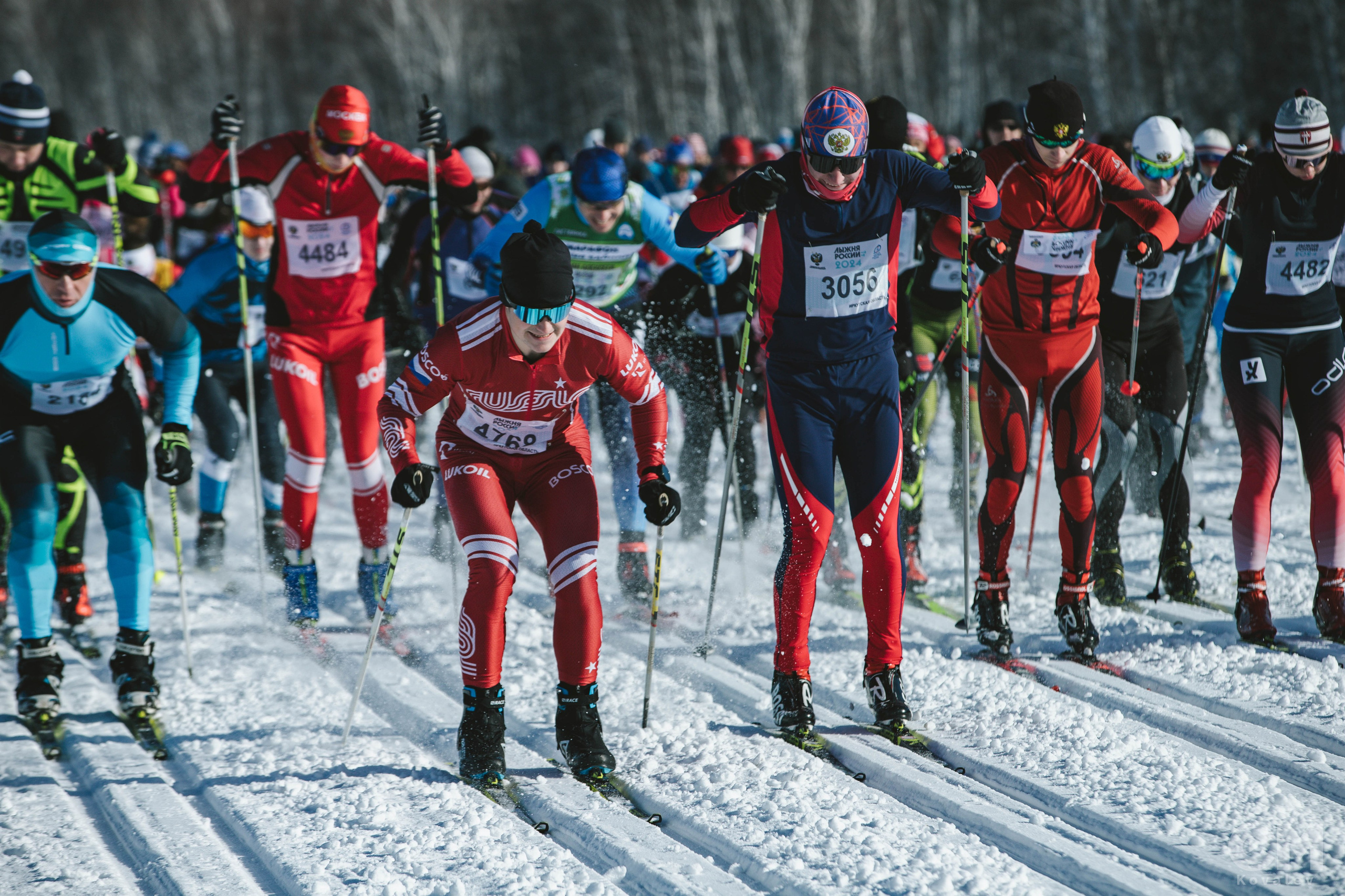 Лыжня России 2024. Репортажный фотограф в Иркутске — Ярослав Ковалёв