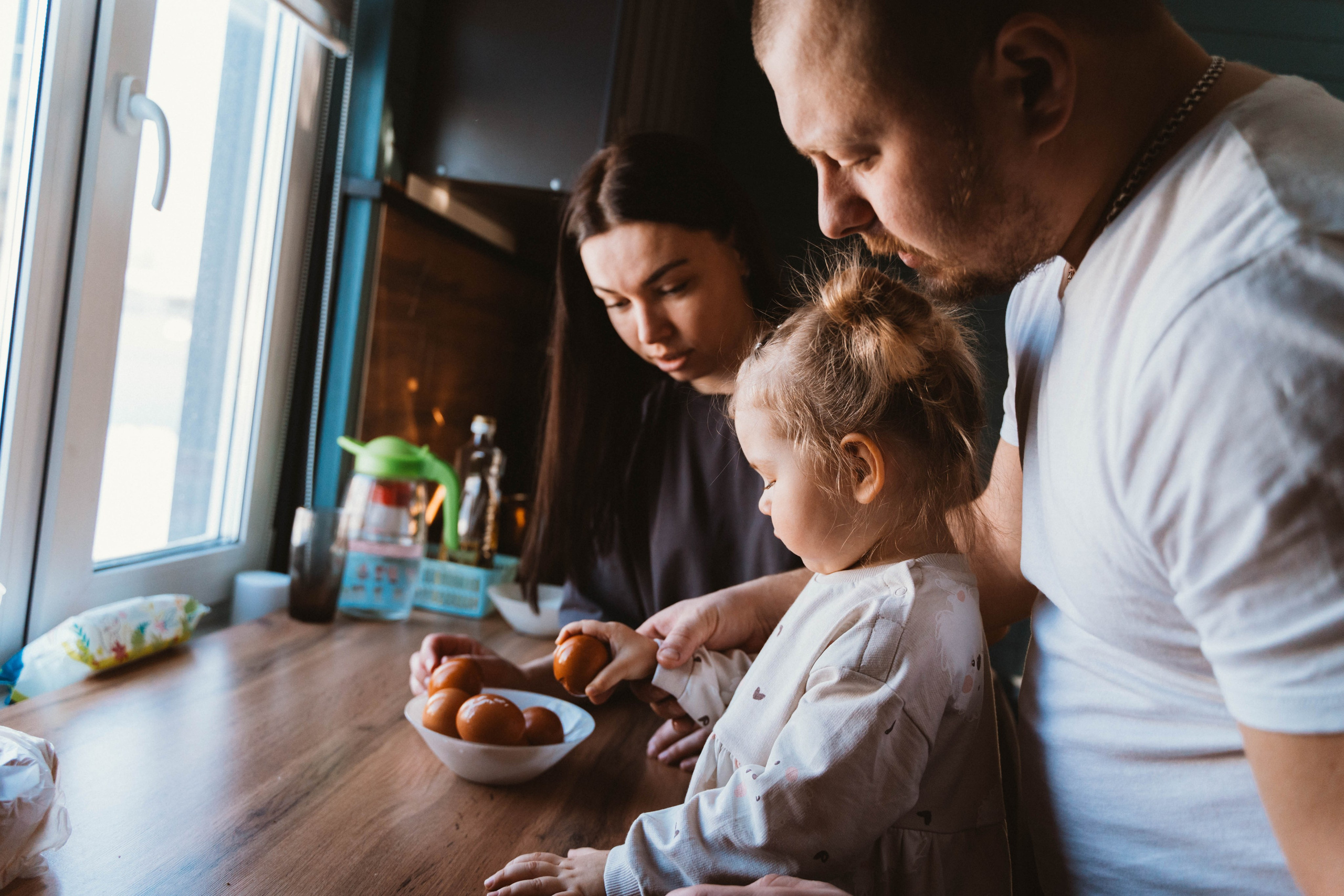 Артем Настя и Манюнька. Семейный фотограф в Москве Алёна Шестунова