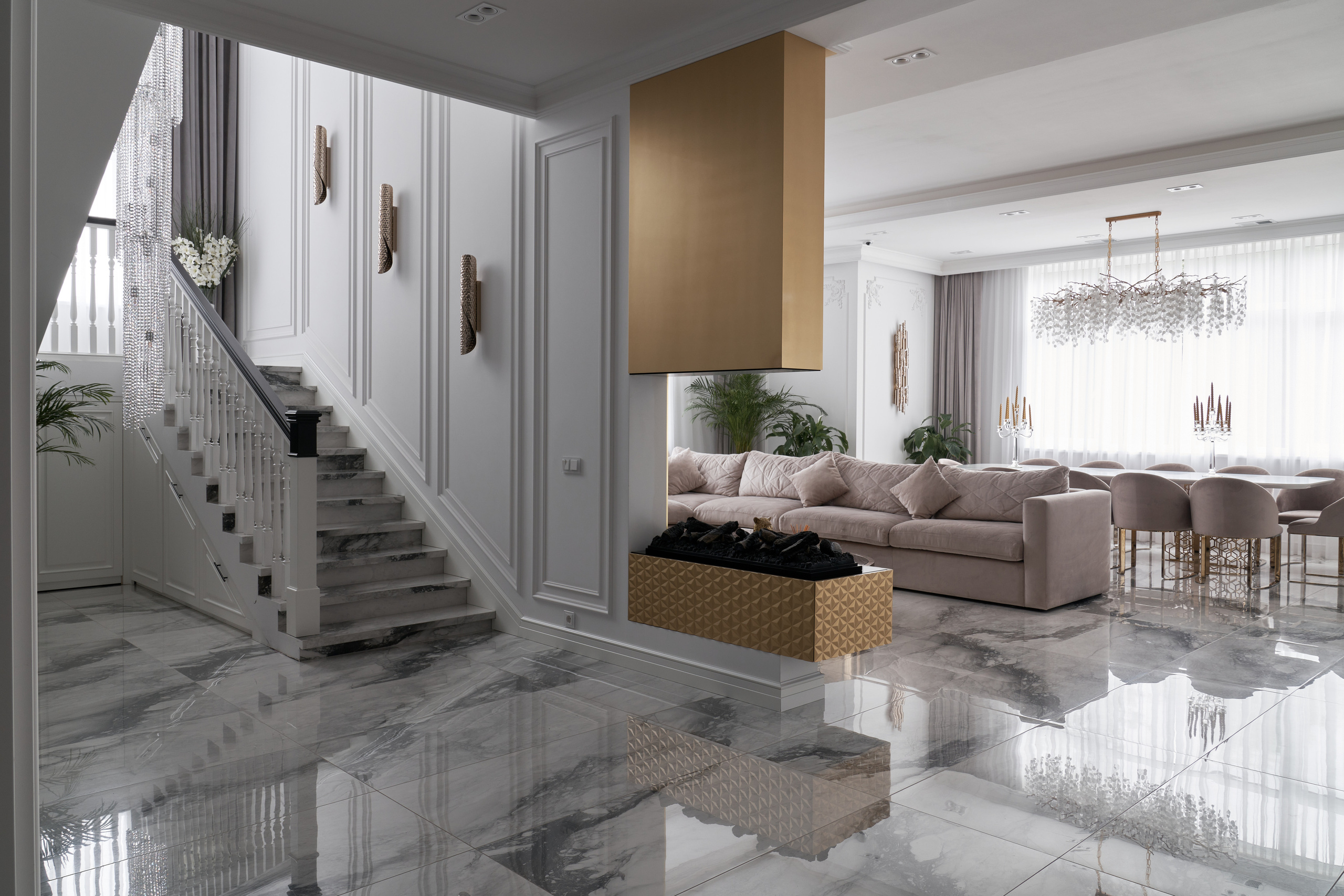 Интерьерная съёмка трехэтажного дома на Истре. Евгения Четий — интерьерный фотограф в Москве, Санкт- Петербурге, Сочи