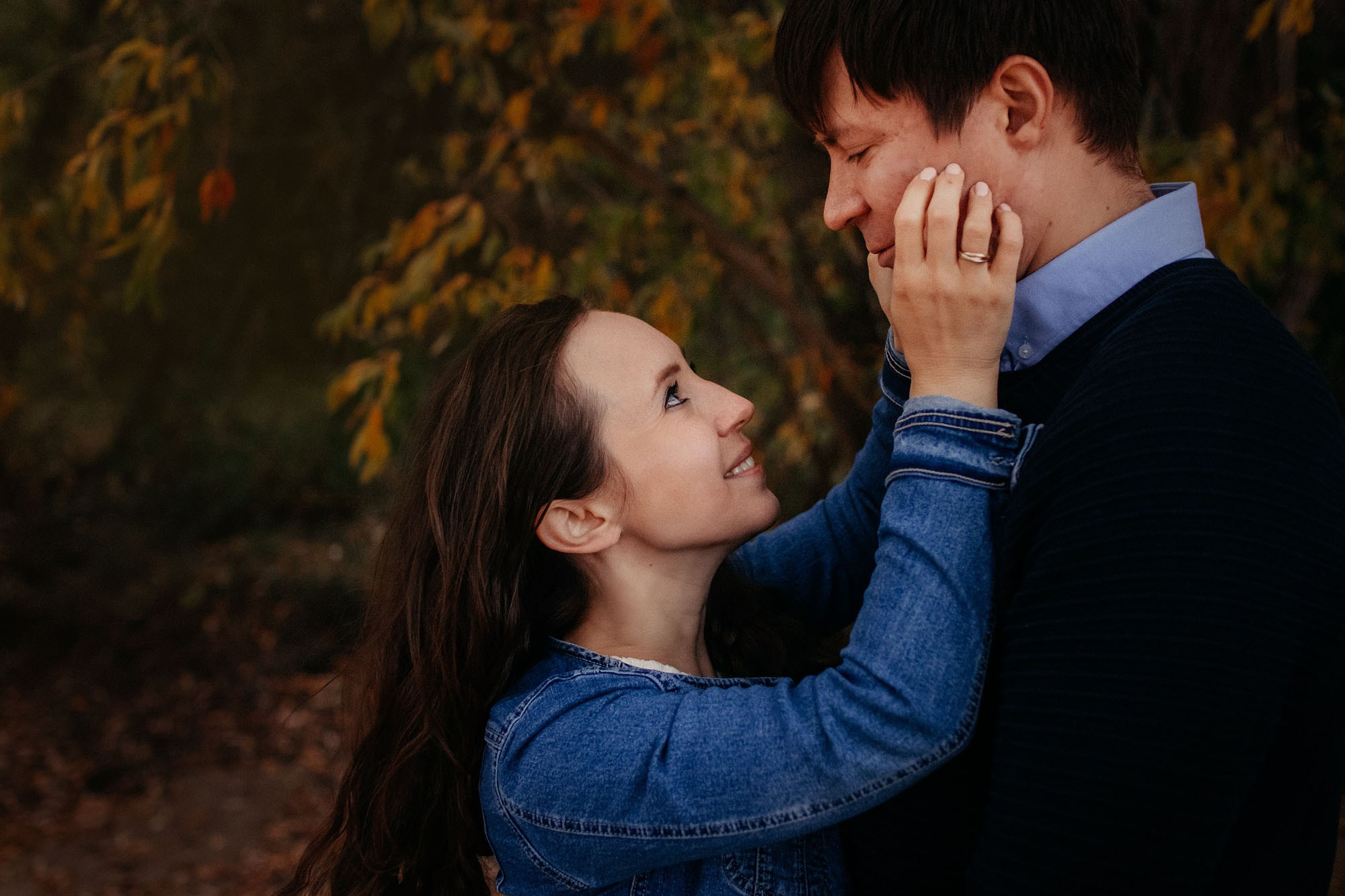 Наталья, Илья и фоксы. Фотограф Наталья Потапова