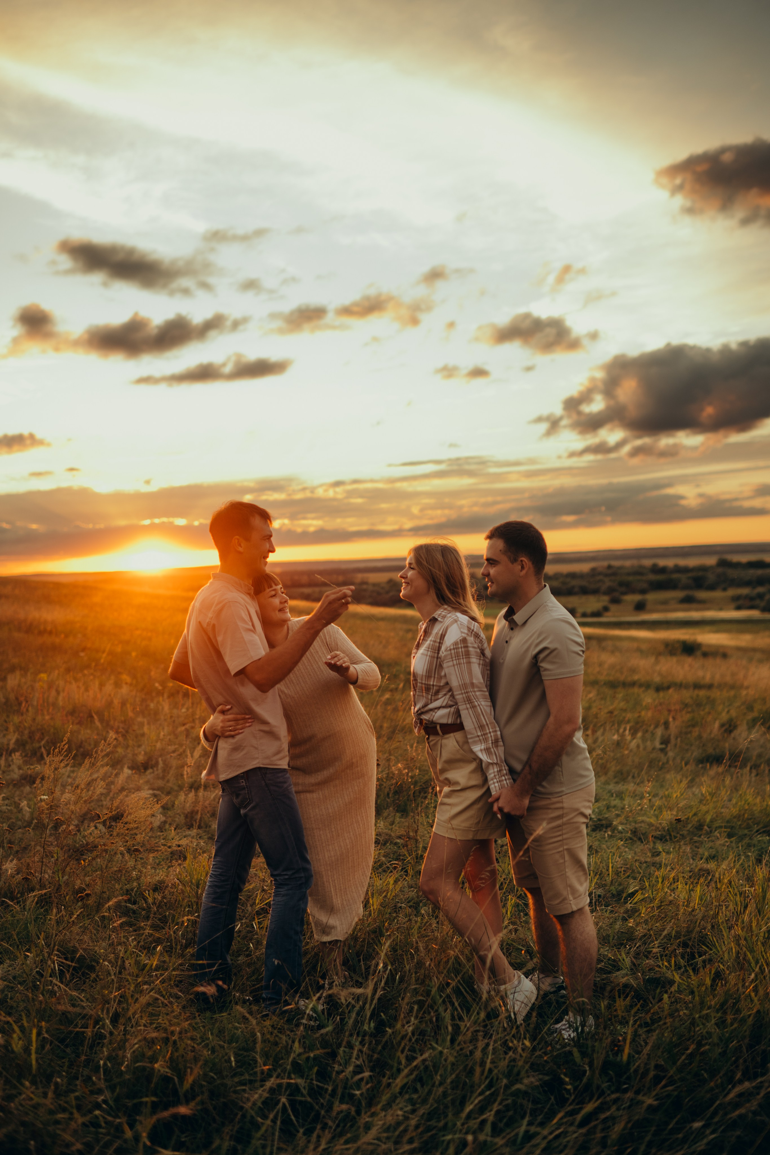 Даша Даня Ксюша Илья Саша и Ева. Свадебный и семейный фотограф в Самаре Головань Наталья