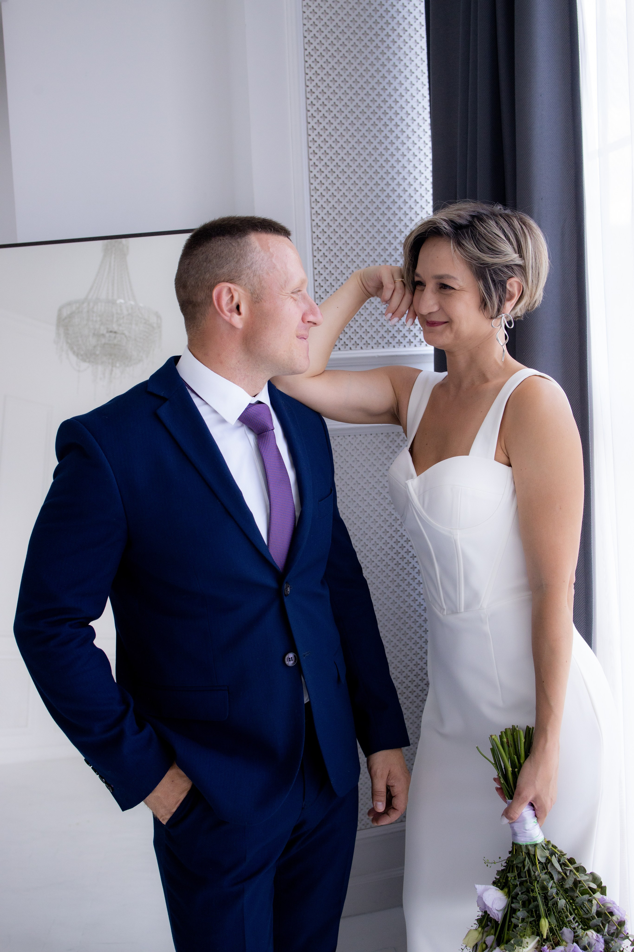 Иван и Мария (с семьей в фотостудии). Фотограф Новосибирск