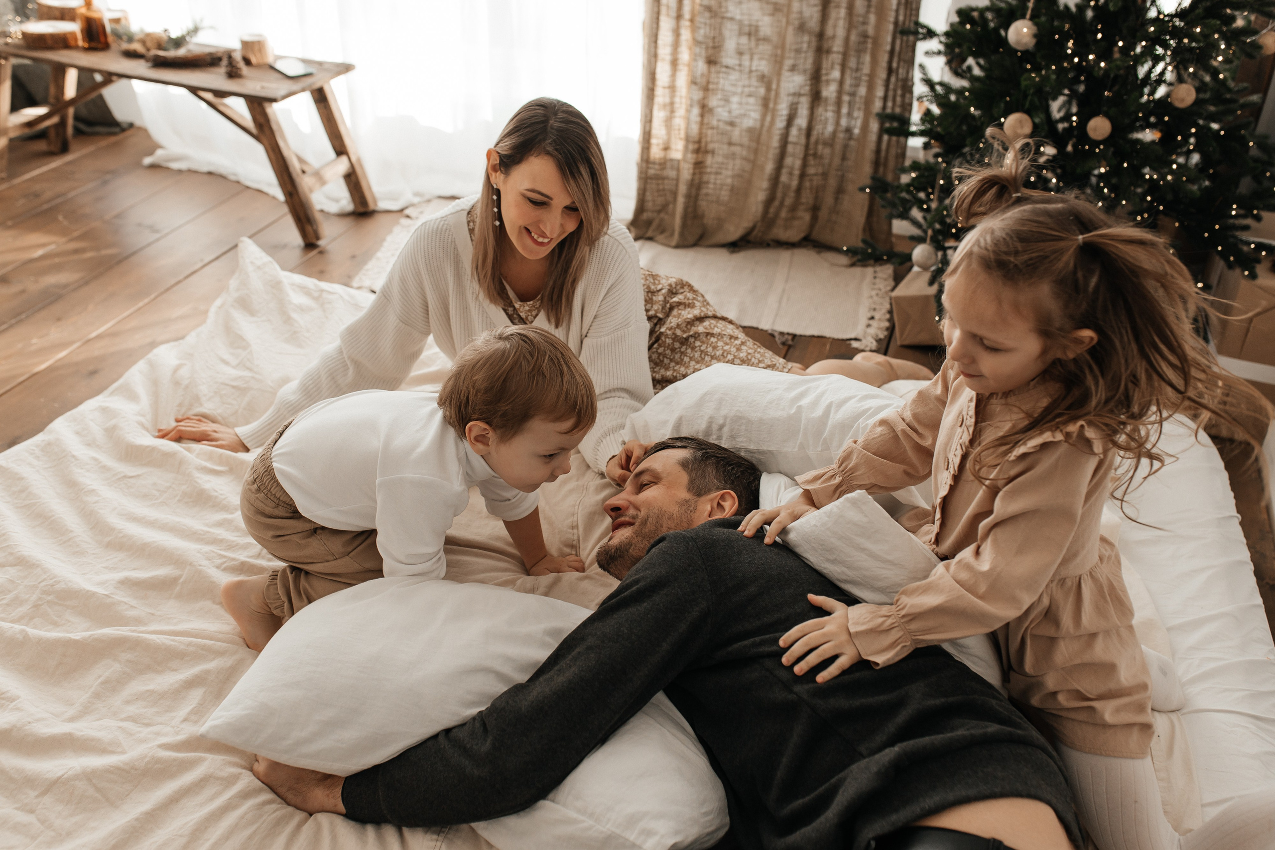 Андрей, Саша, Майя и Ванюша. Фотограф в Краснодаре Алла Потоцкая