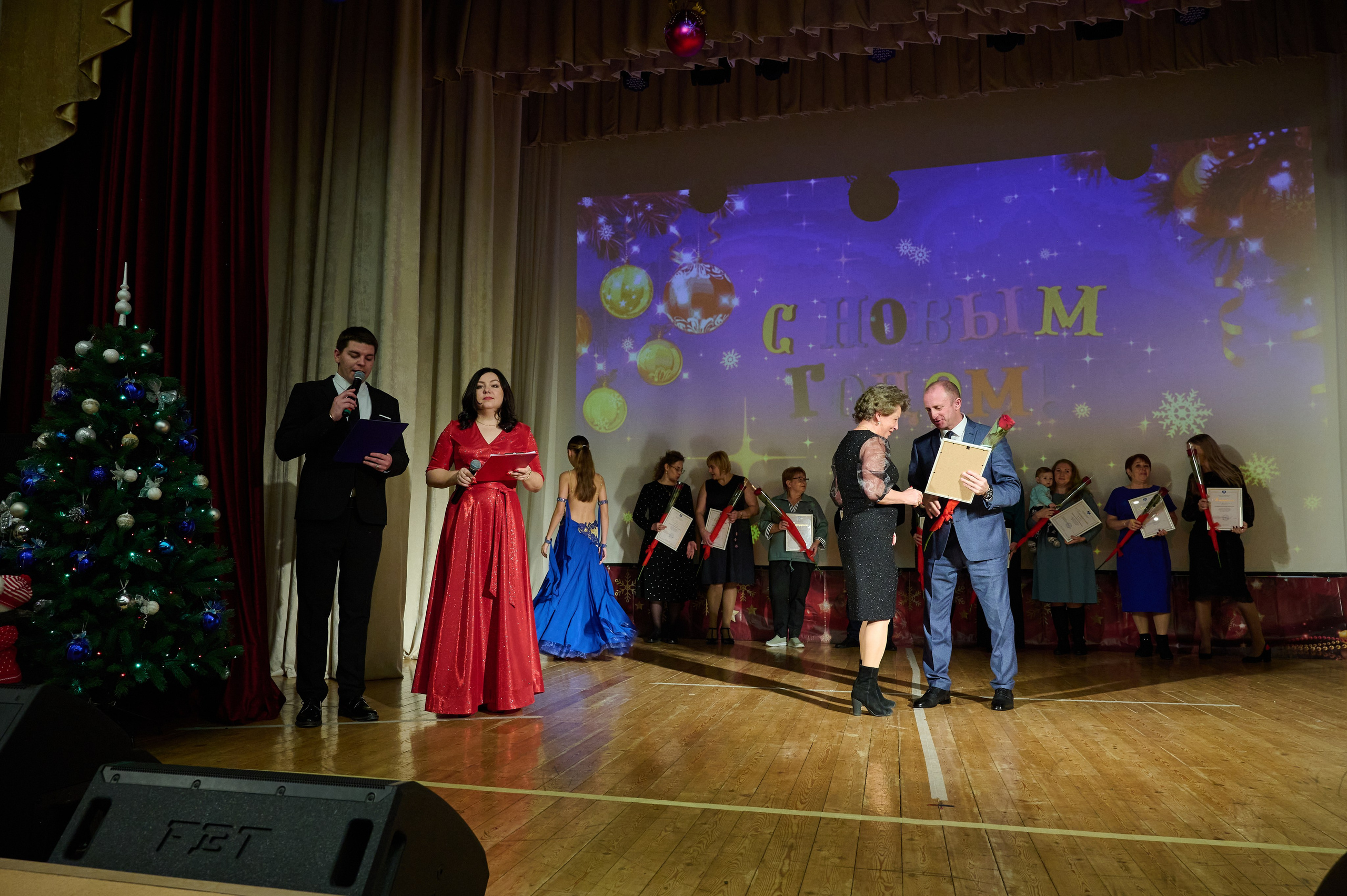 Новогодний концерт. Жизнь курорта Кабардинка в фотографиях