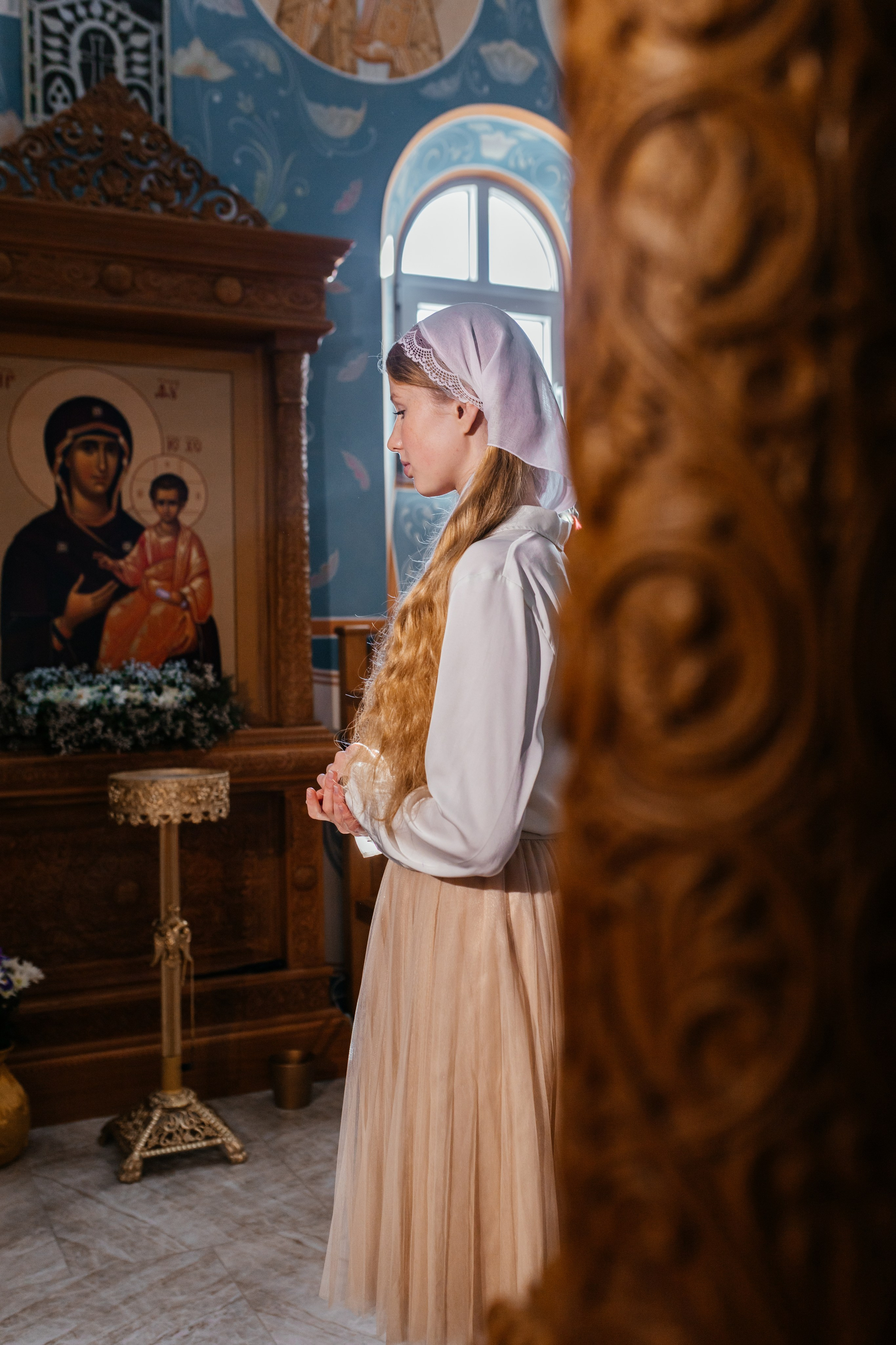 В Храме. Фотограф Амалия Ахмедова, Калининград