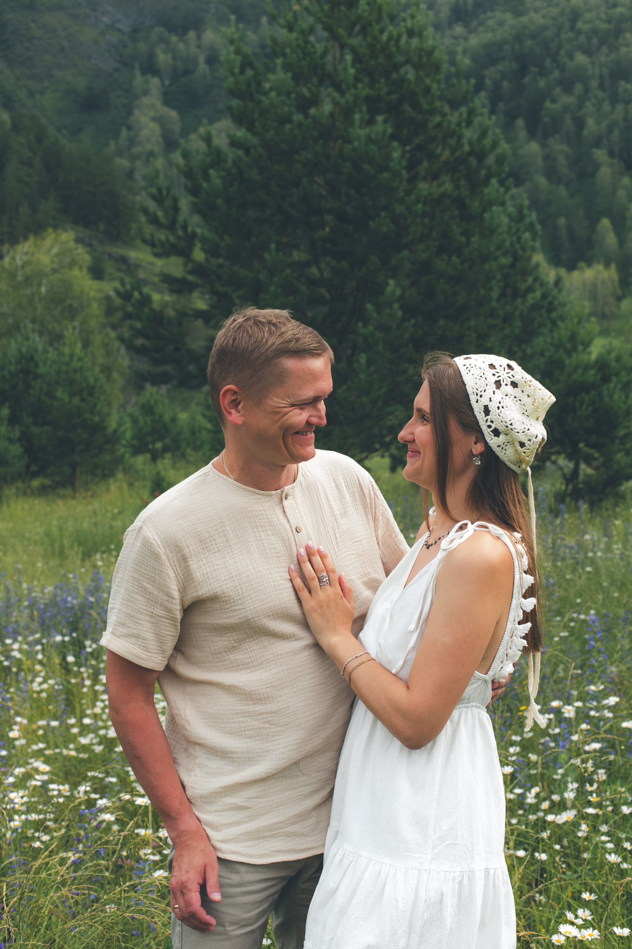 Дарья & семья. Фотограф Нина Брандт в Горном Алтае