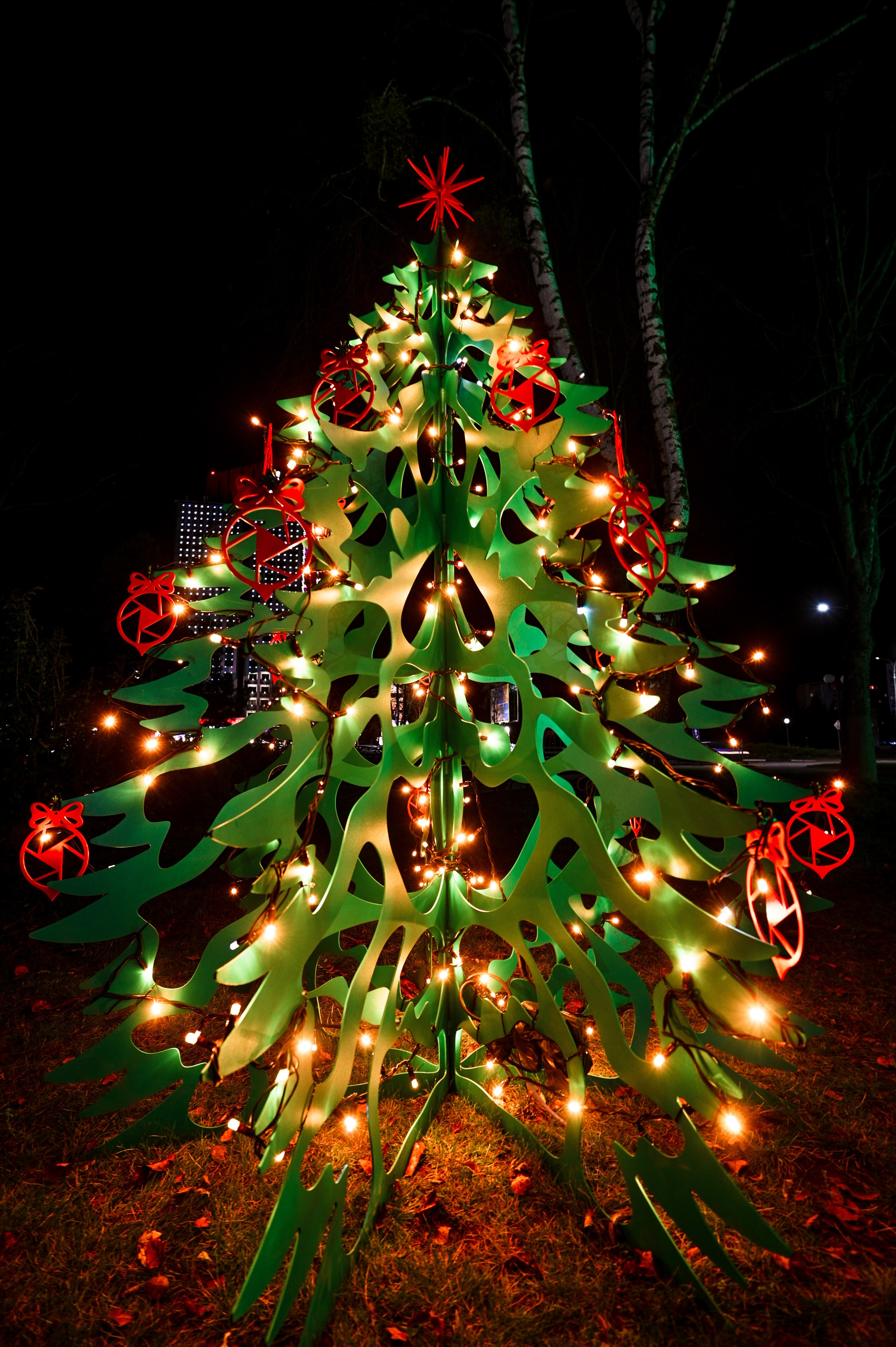 Новогодние украшения 2026. Фотограф Олег Юршевич Солигорск Минск