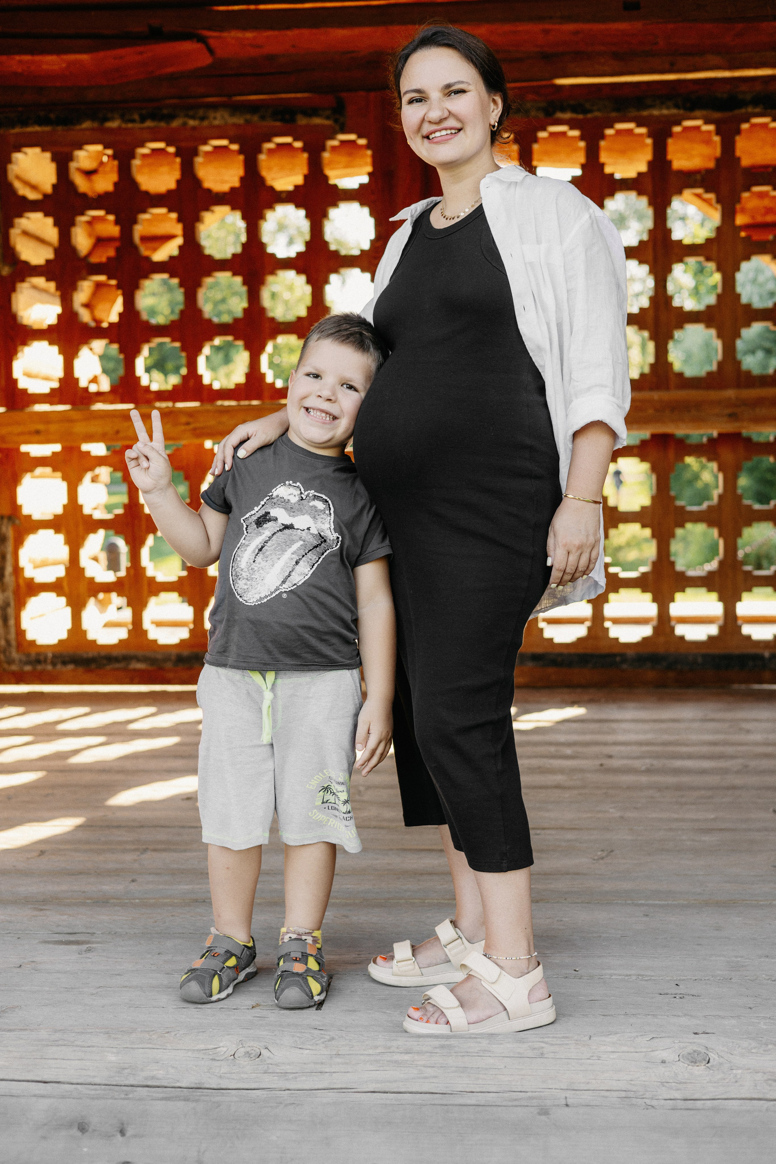 Семейная фотосессия в парке Коломенское. Портретный и семейный фотограф в Москве Мария Рослякова