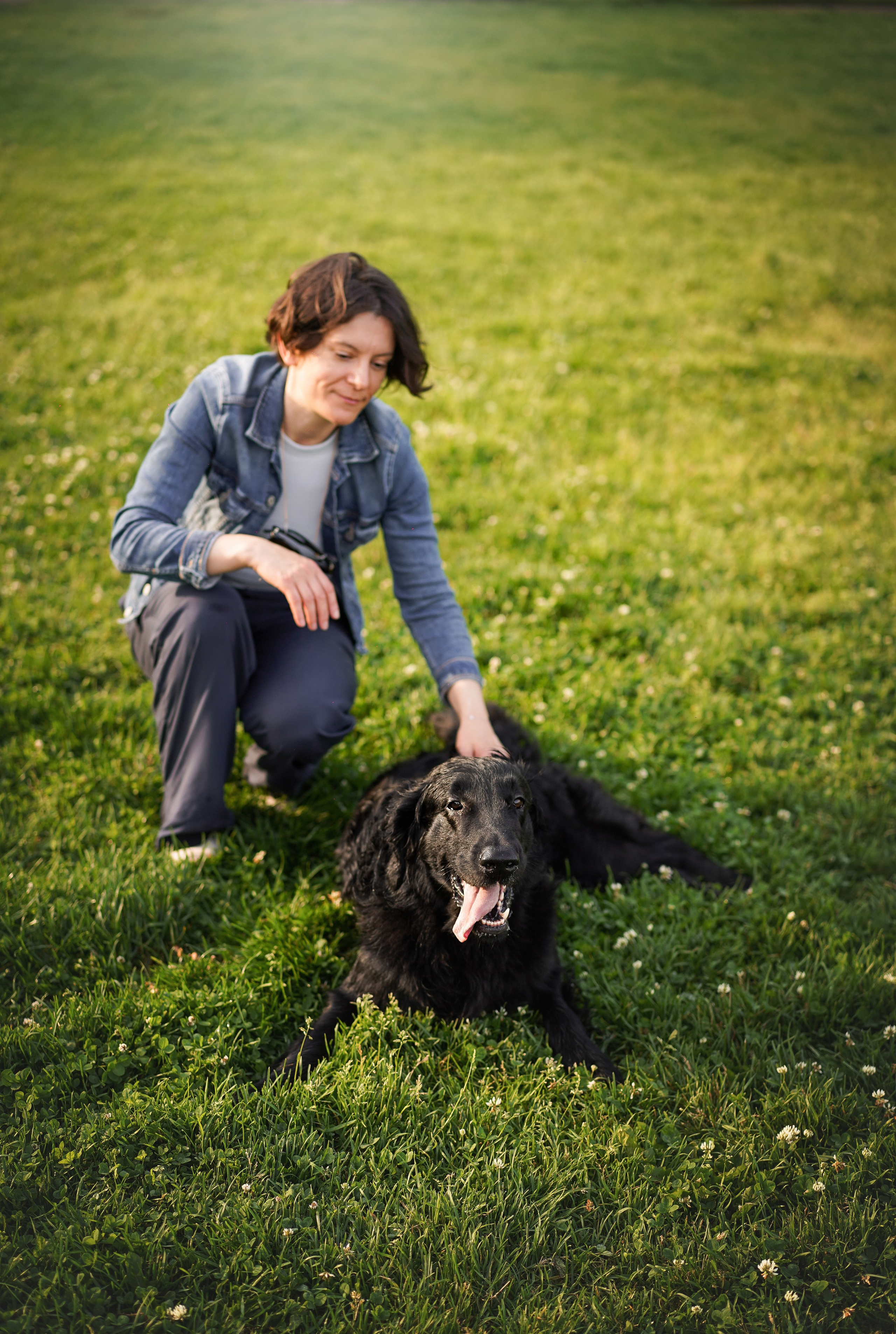 Анна и Мустик. Фотограф-анималист в Санкт-Петербурге Яна Мартынова