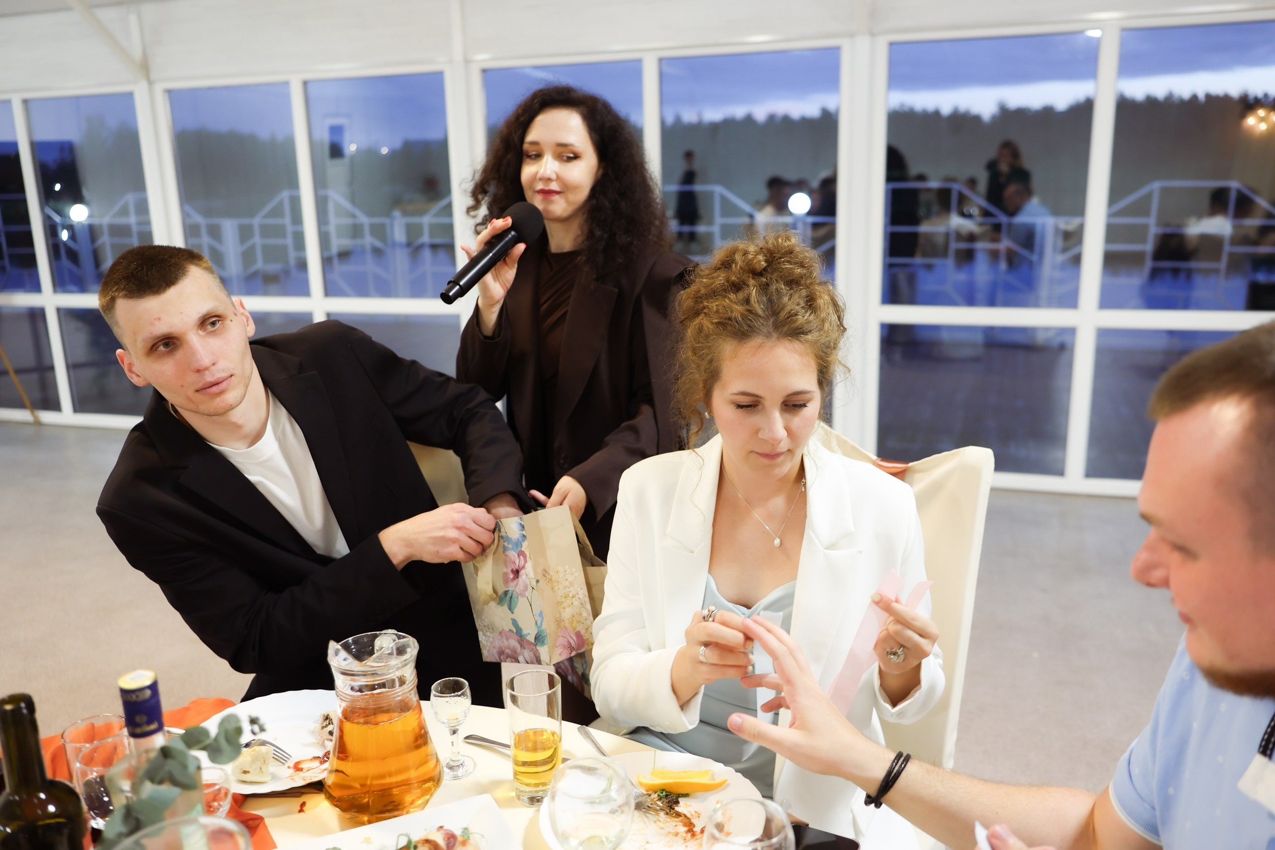 Свадьба Анастасии и Ефима 23.08.2025. Свадебный ведущий в Москве Саксофон на свадьбу