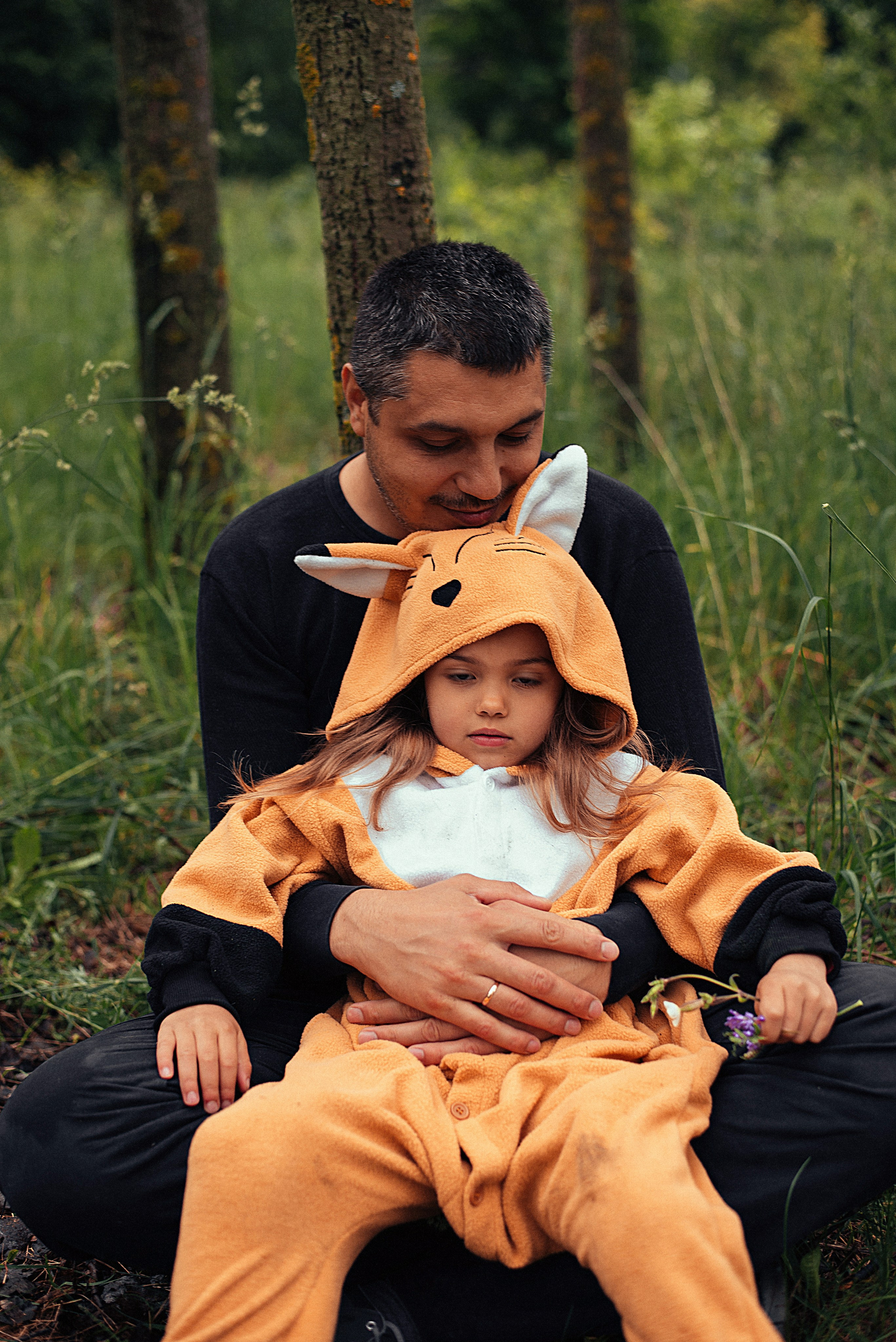 Алиса и ее папа. Фотограф Шудра Яна