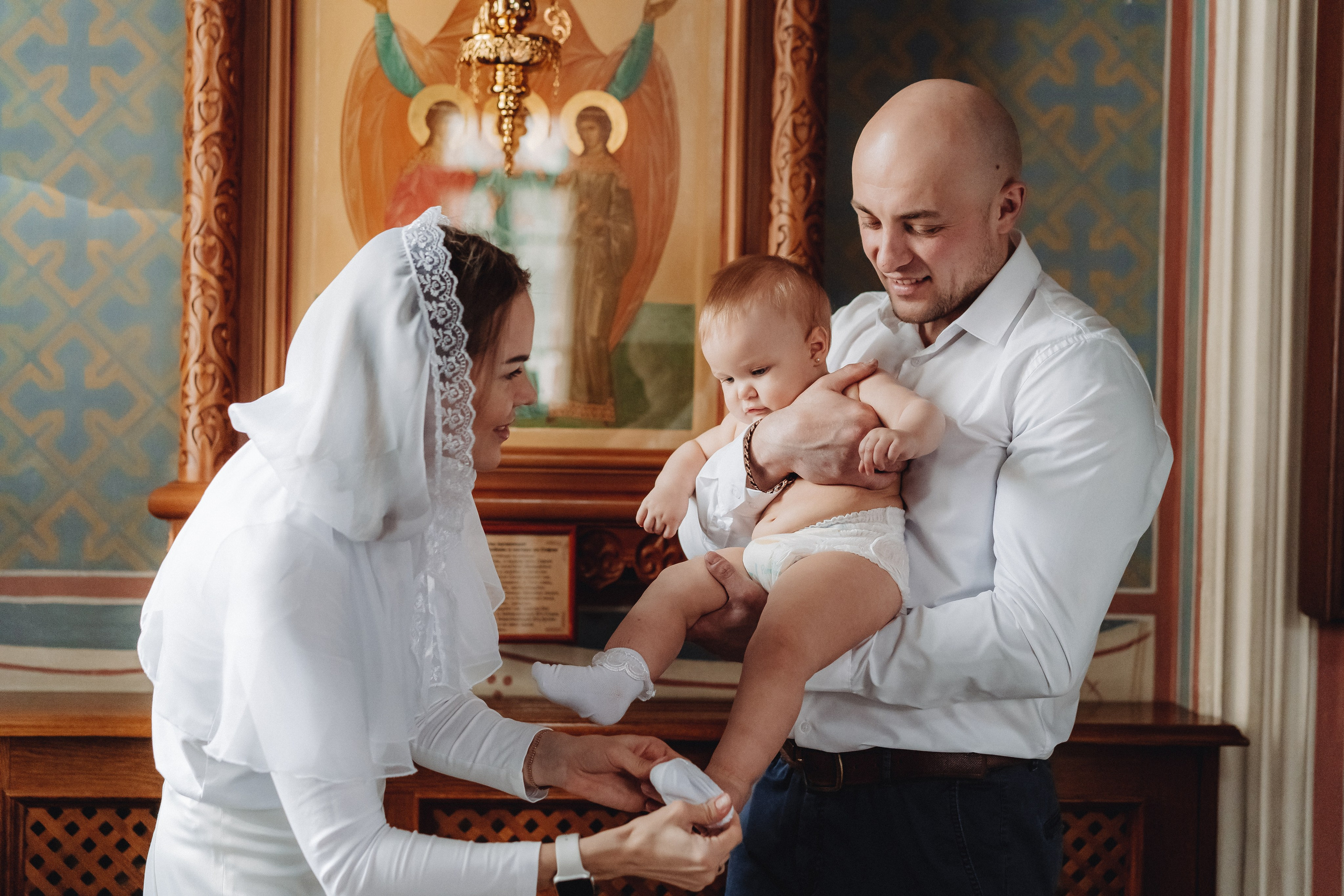 Крещение. Семейный и контент фотограф в Красноярске Власова Екатерина