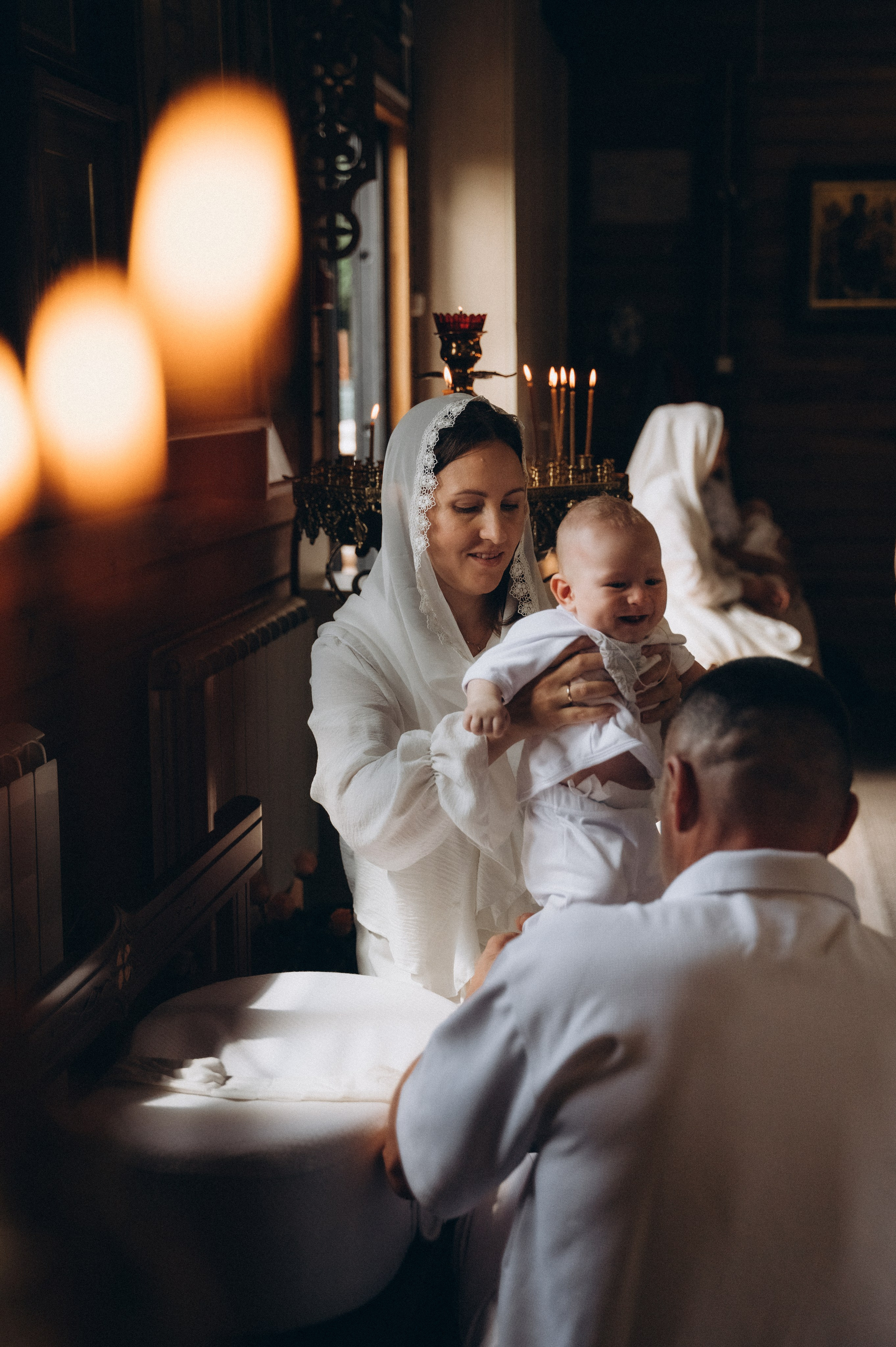 Крещение Марка (ХРАМ СВЯТИТЕЛЯ НИКОЛАЯ ЯПОНСКОГО). Семейный фотограф в Минске Дарья Дреко