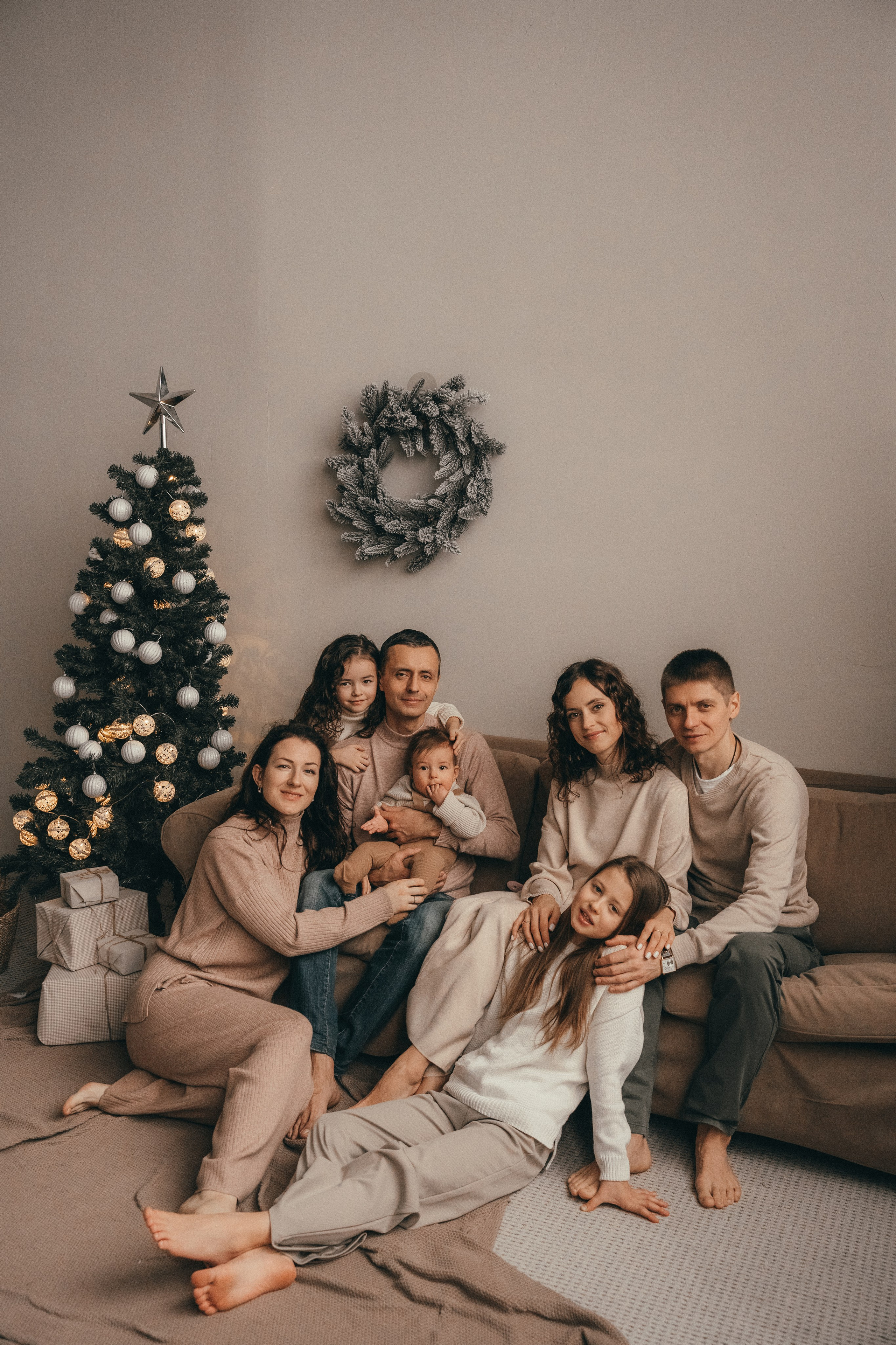 Саша, Наташа и Лера. Семейный фотограф • Домашние съемки в Нижнем Новгороде