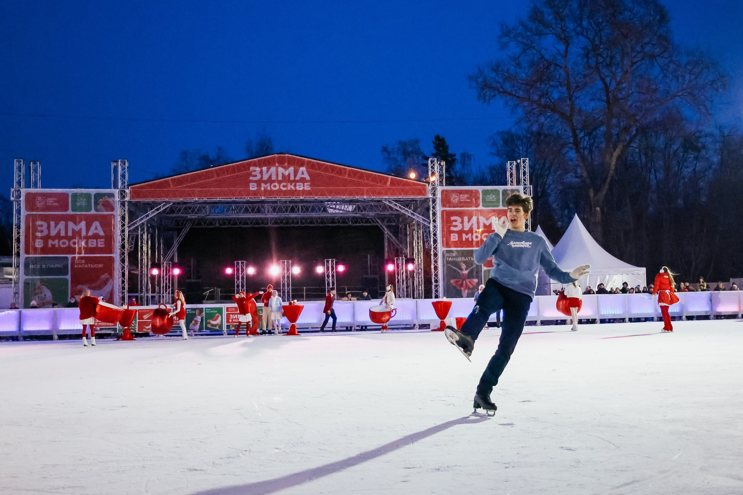 Ледовое шоу Сокольники Московское Чаепитие. Фотограф и видеограф Анна Домашенко