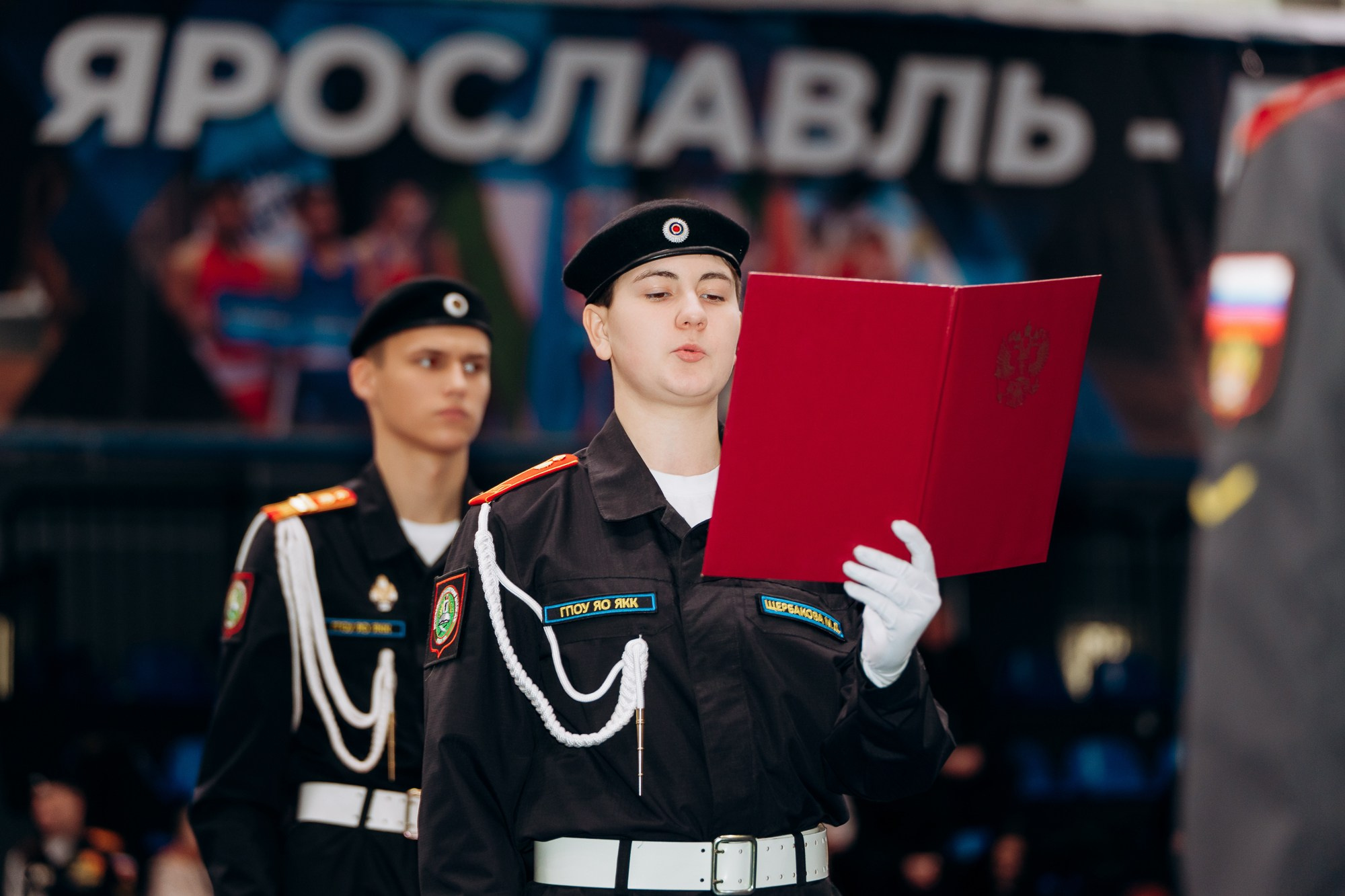 Принятие присяги кадетами. Свадебный и репортажный фотограф в Ярославле Евгений Сальников