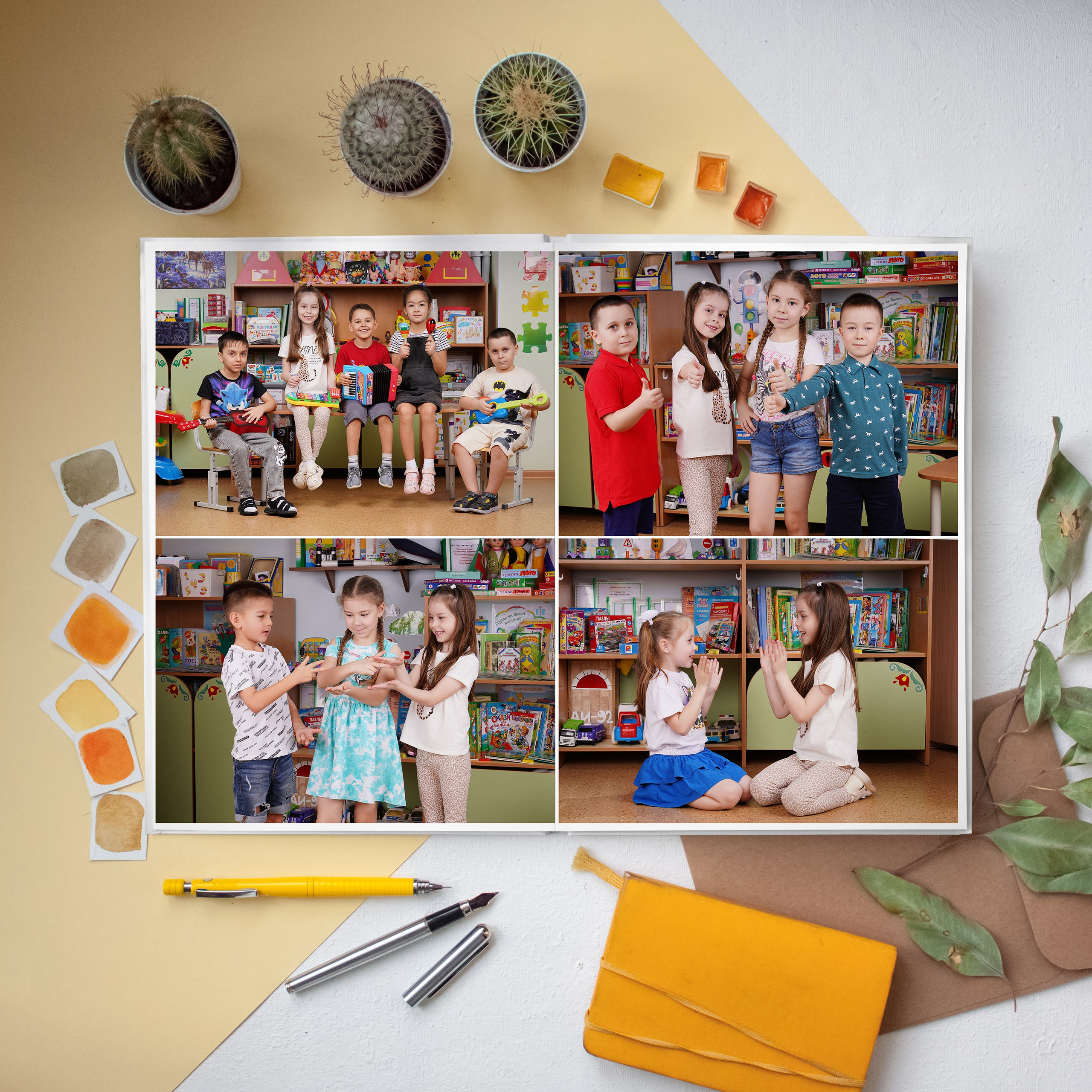 5500 ₽ (индивид. альбом + общие кадры). Выпускные альбомы в Набережных Челнах