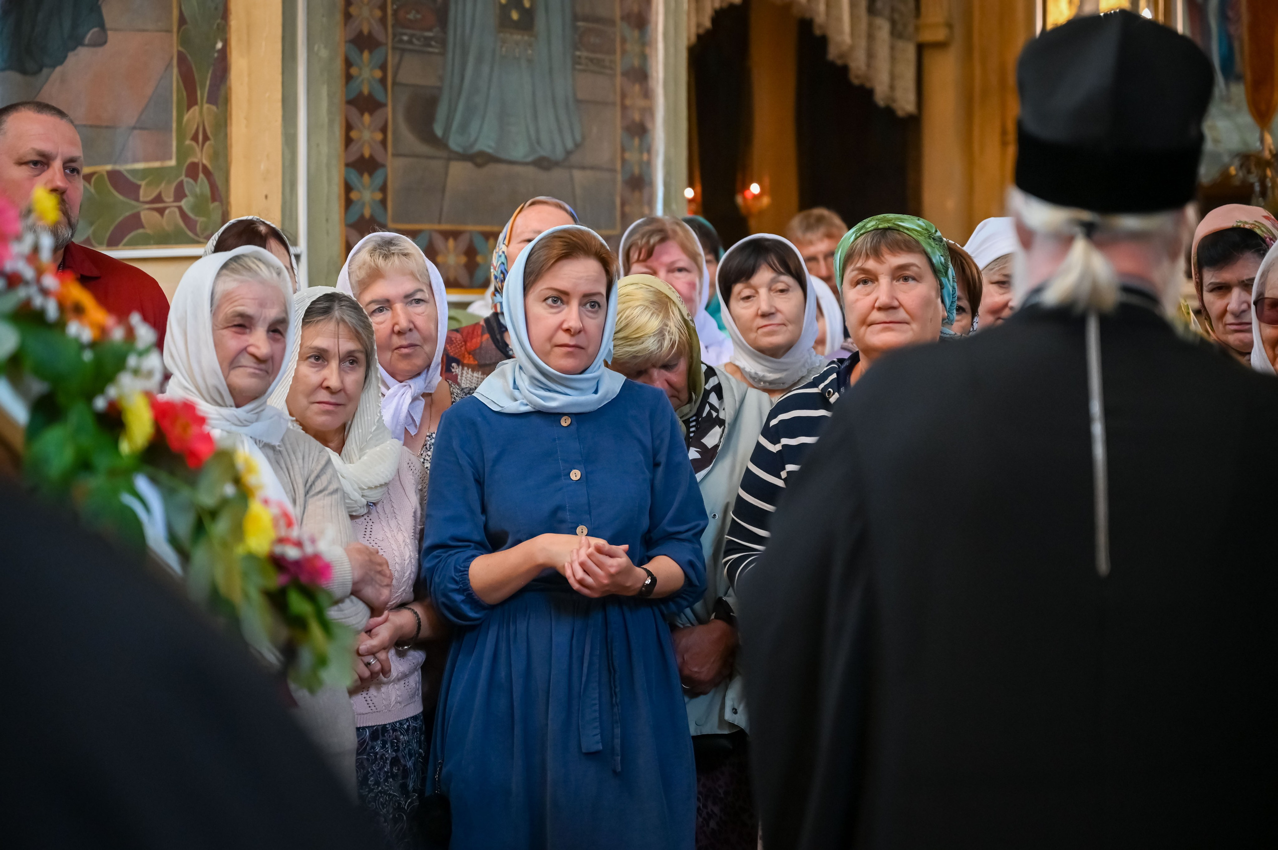 Митрополит Крутицкий Коломенский Павел в Георгиевском храме с. Ванилово. Семейный фотограф в г. Воскресенск Наталия Молева