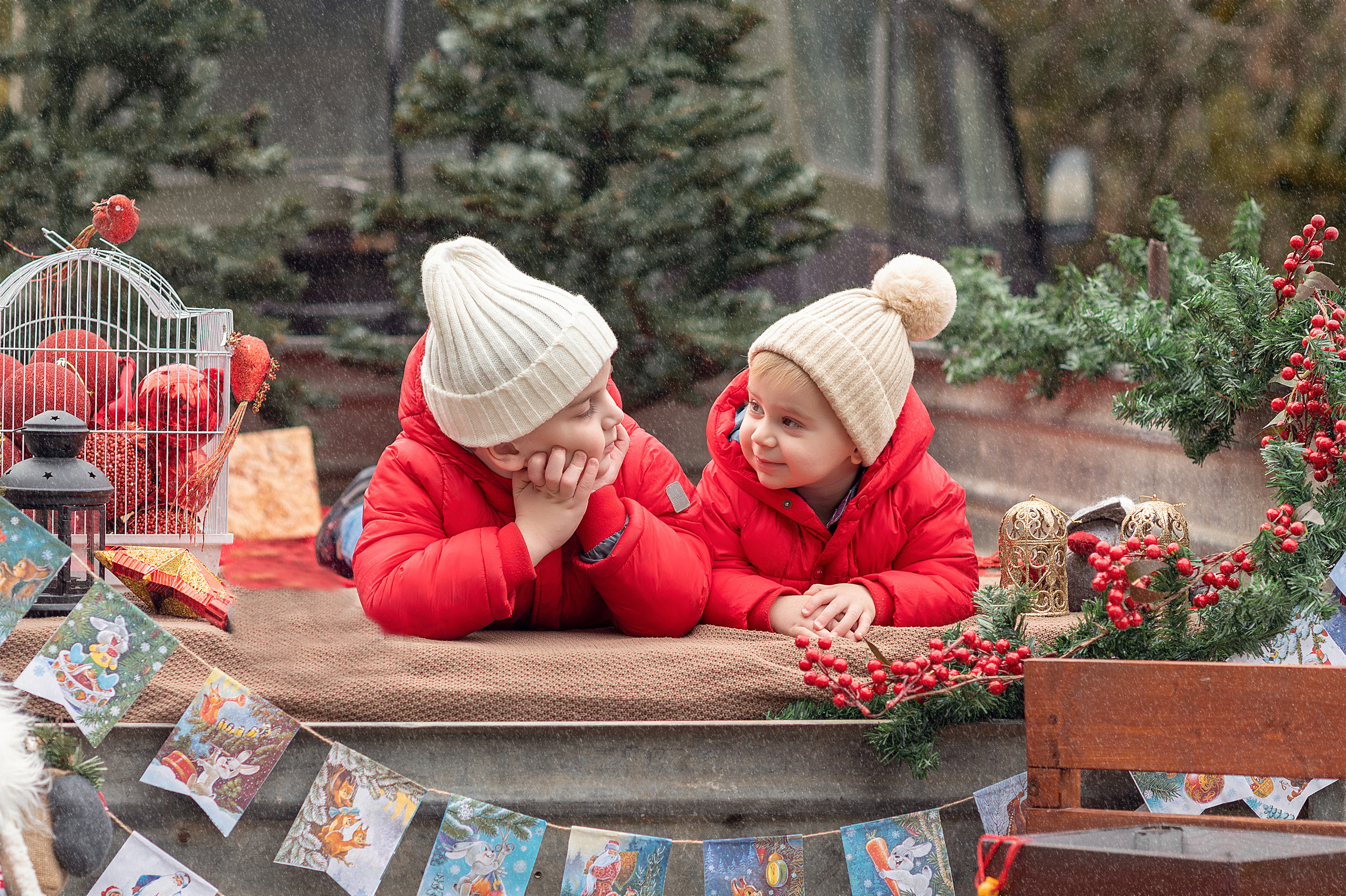 Новогодняя фотосессия. Детский фотограф Абхазия
