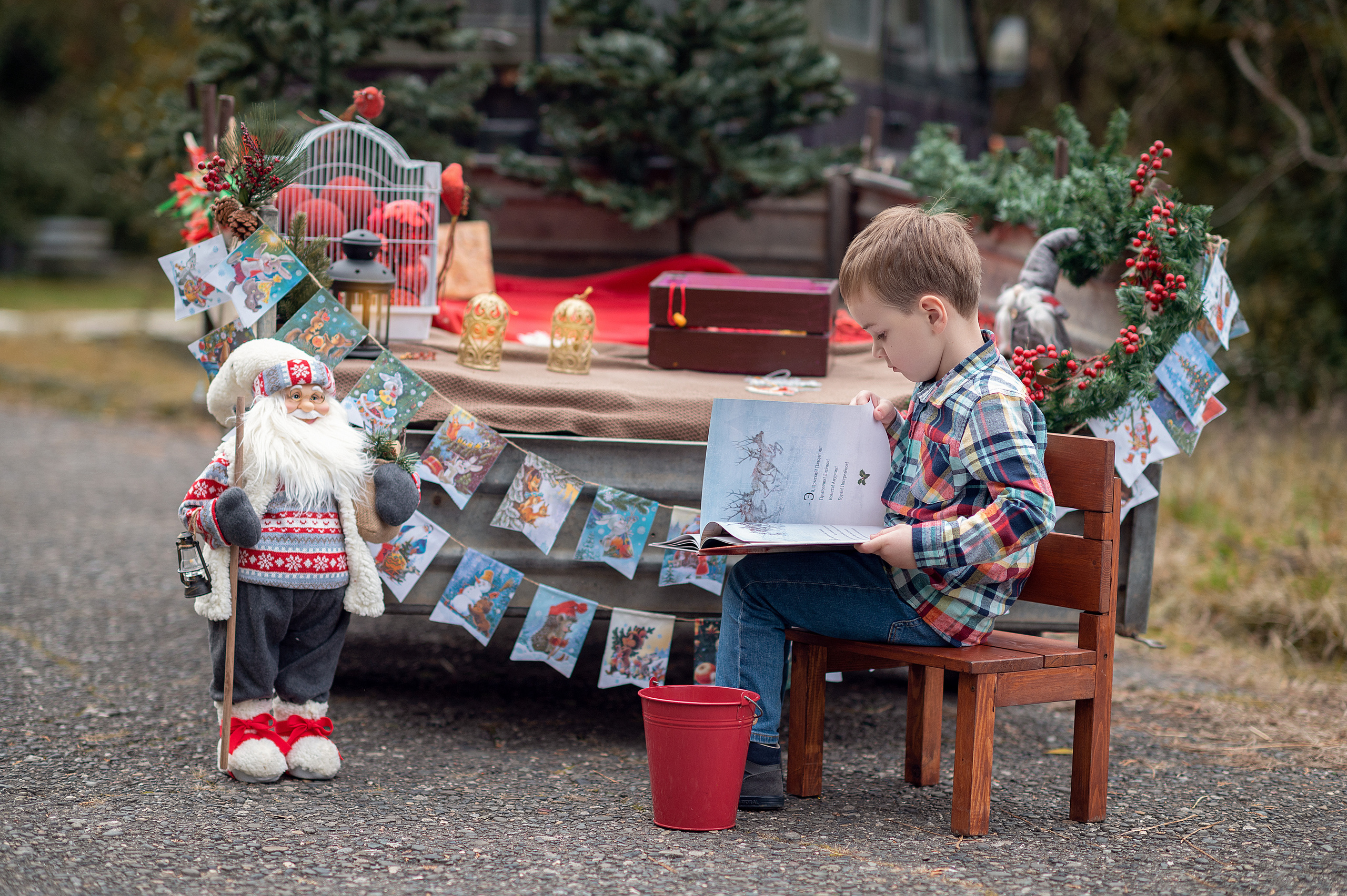 Новогодняя фотосессия. Детский фотограф Абхазия