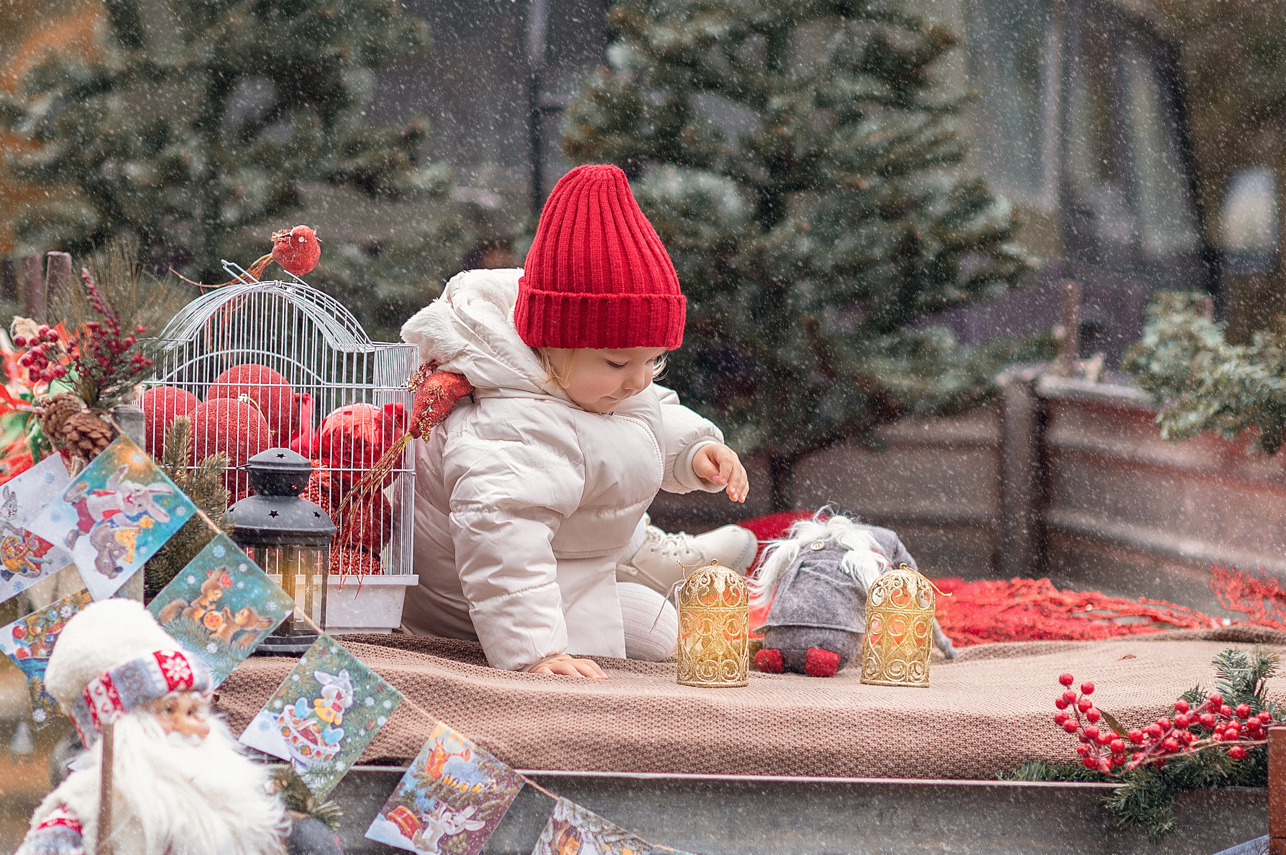 Новогодняя фотосессия. Детский фотограф Абхазия
